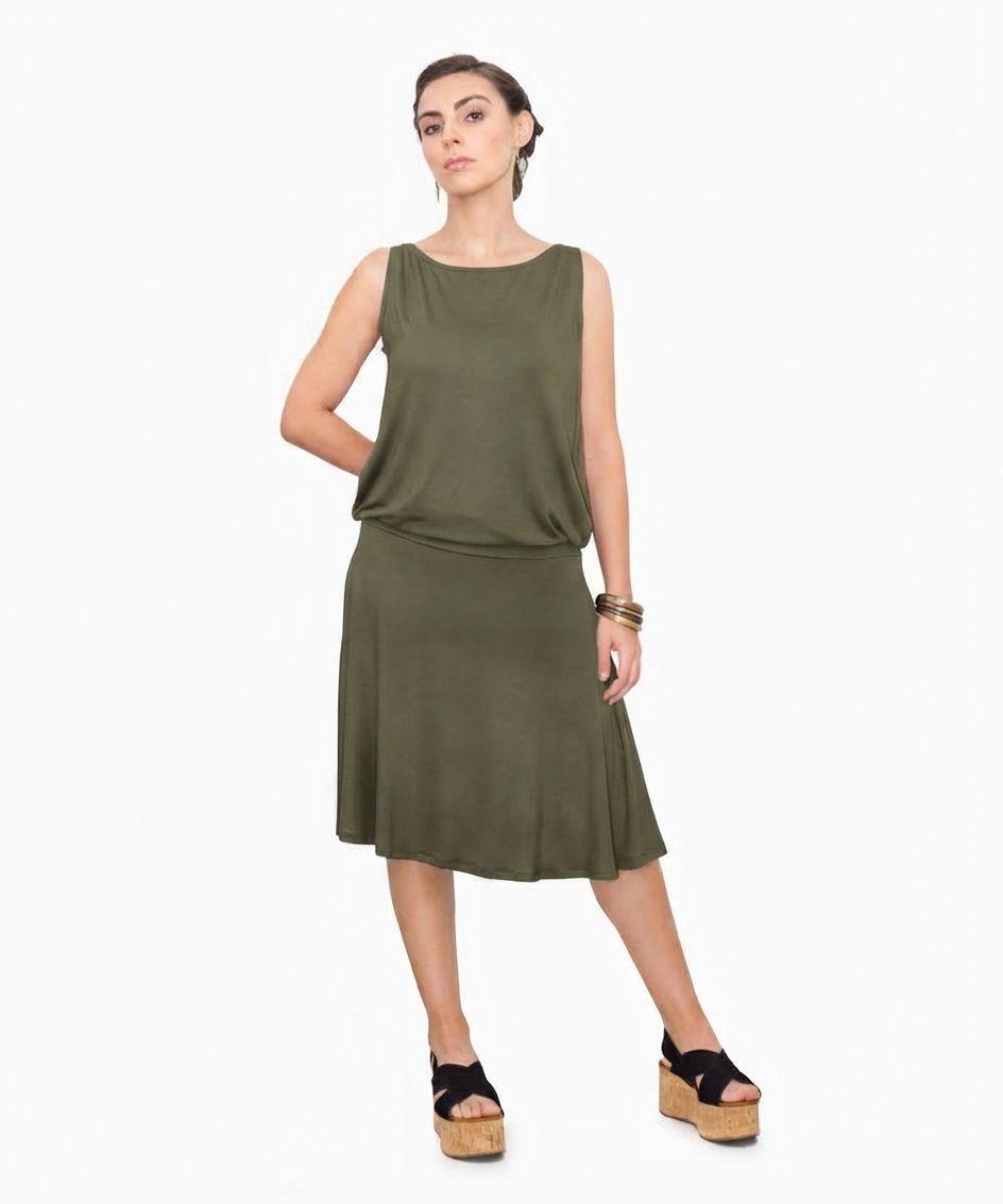 Vestido Spring Camel-0