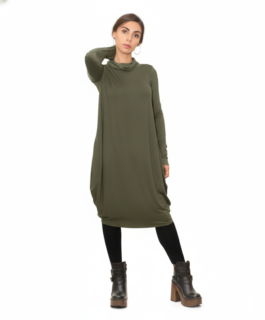 Vestido Beatle Globo largo-0