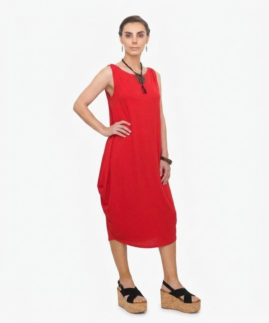 Vestido Recto Largo-0