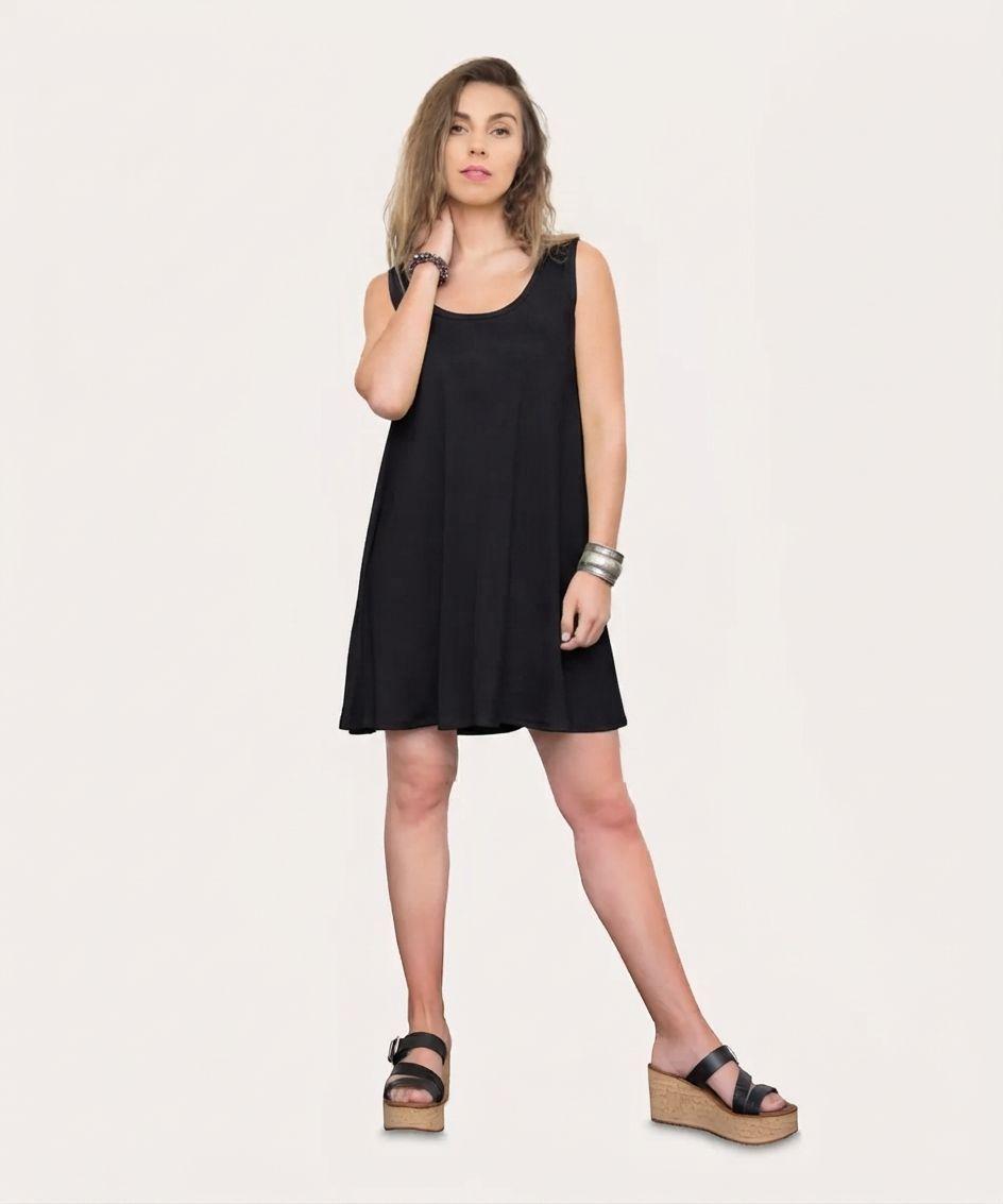 Vestido Mini Campana -0