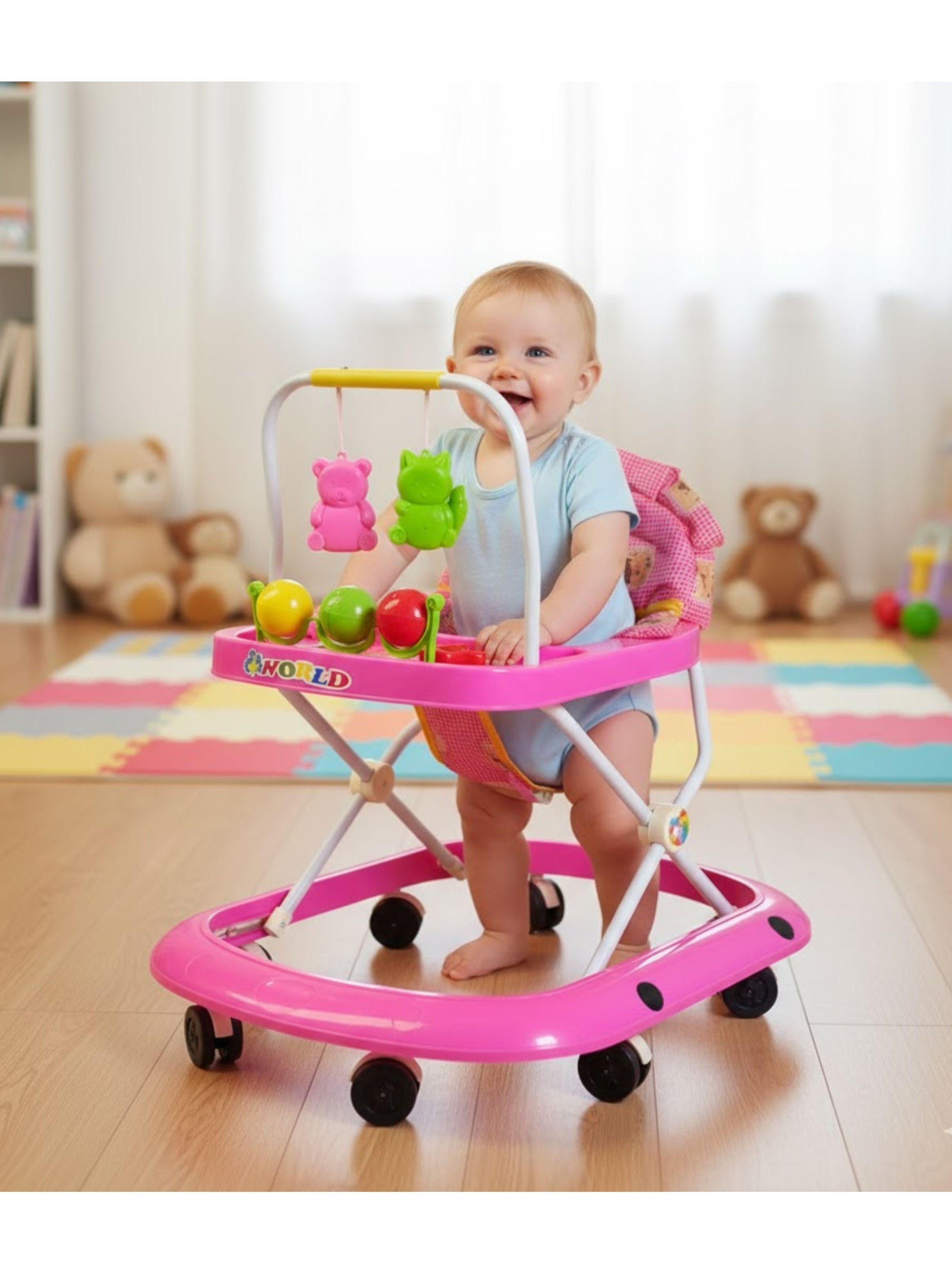 ANDADOR MULTIFUNCIONAL PARA BEBES CON ASIENTO ACOLCHADOS-2