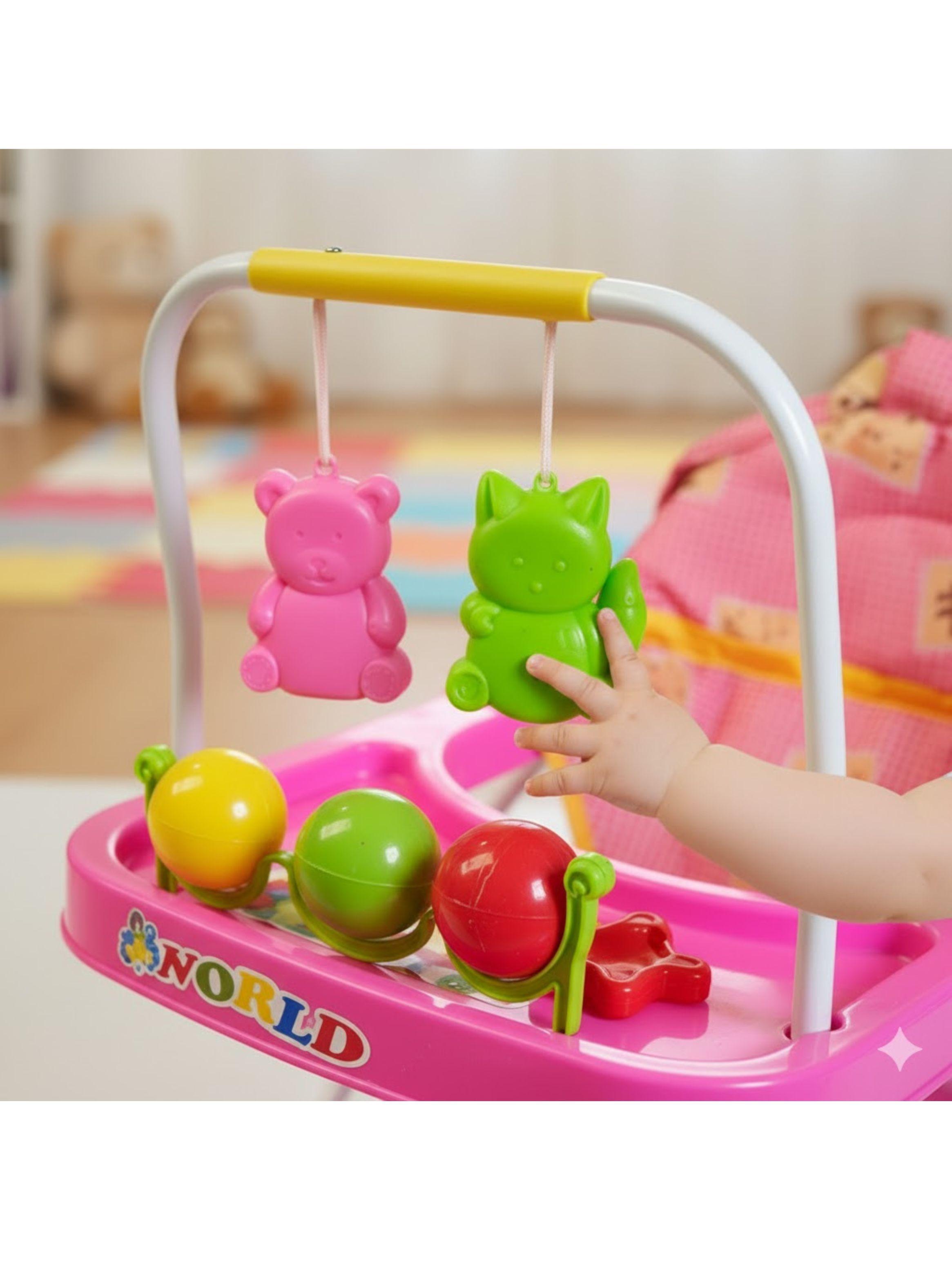 ANDADOR MULTIFUNCIONAL PARA BEBES CON ASIENTO ACOLCHADOS-4