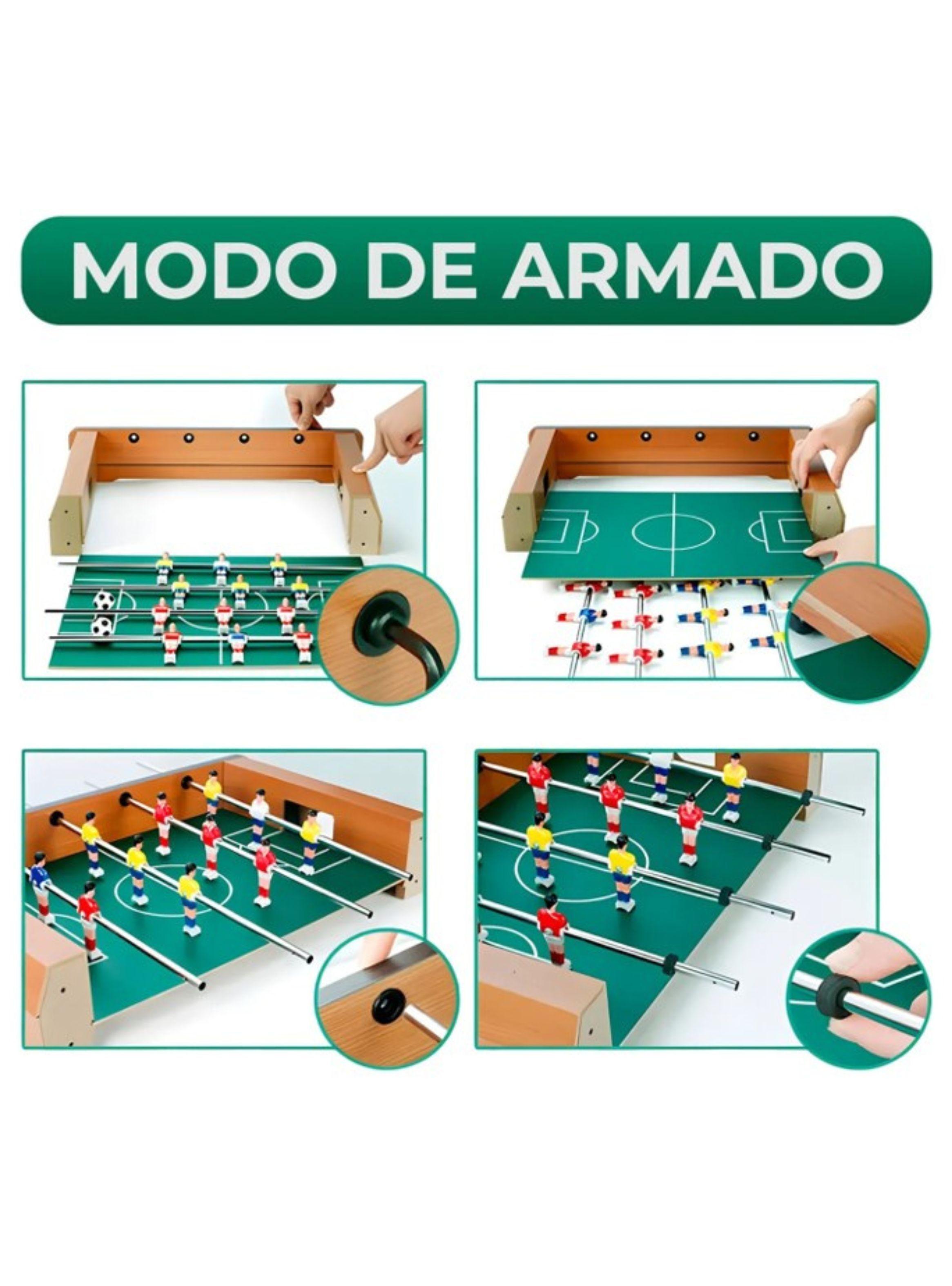 TACA TACA DE MESA PORTATIL MINI FUTBOLIN DE MESA GH-4