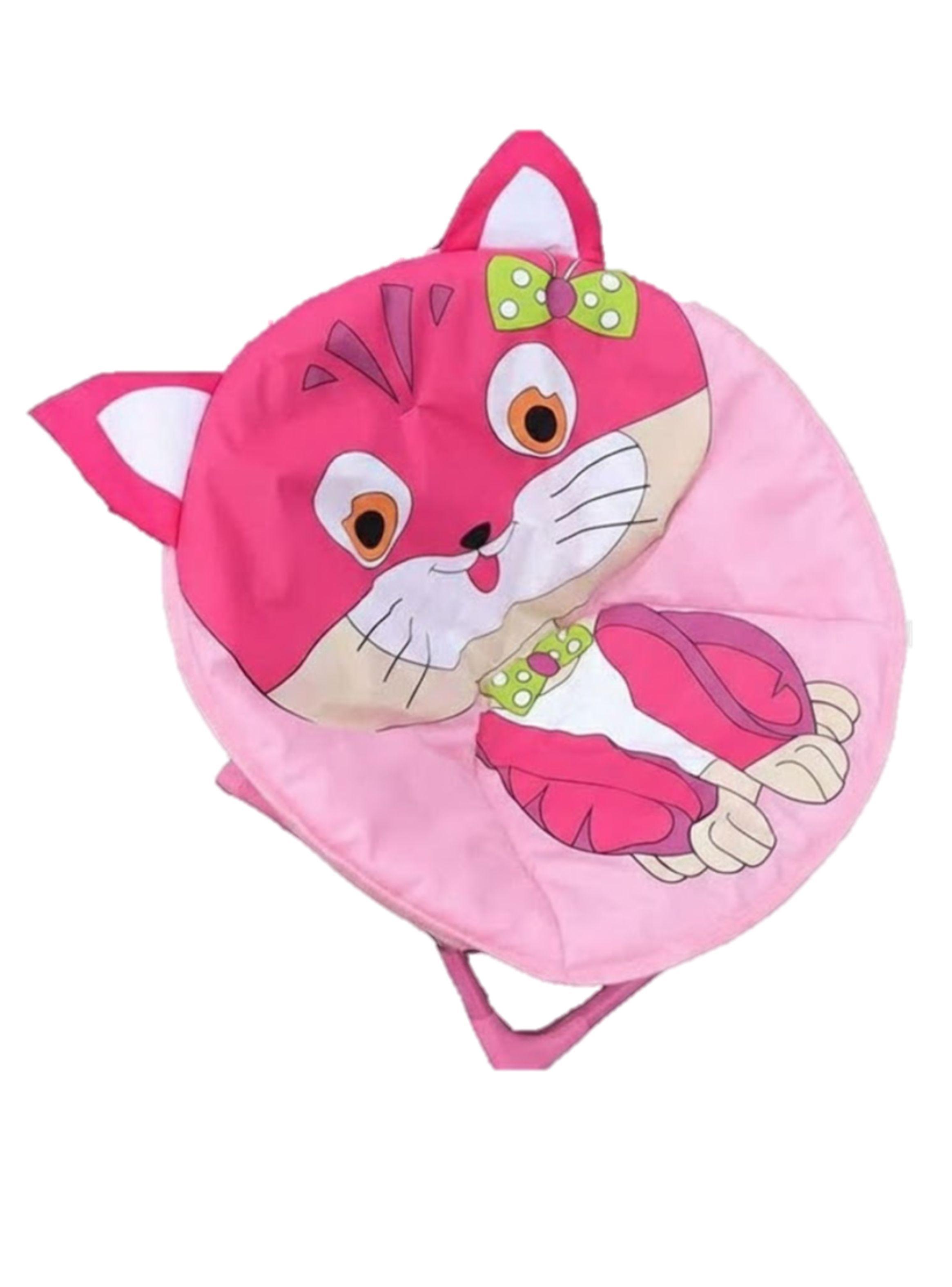 SILLAS PLEGABLES INFANTILES ROSA CON DISEÑO DE GATITA-4