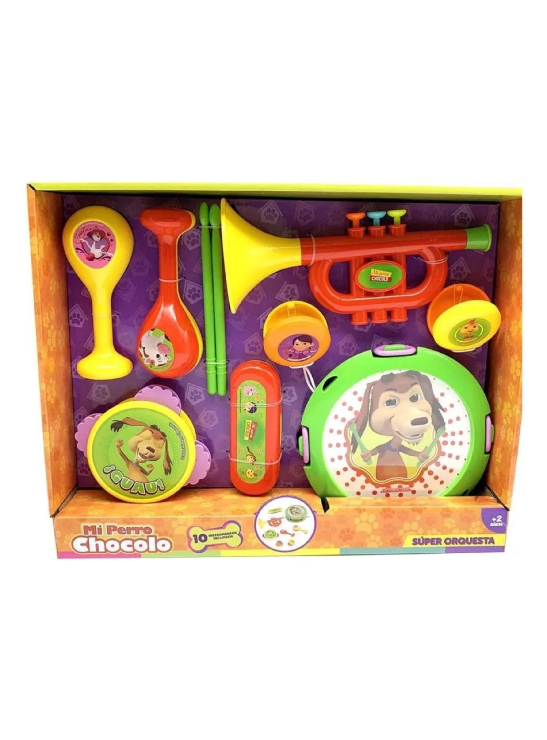 JUGUETE MEGA BANDA MUSICAL MI PERRO MULTICOLOR BT-2