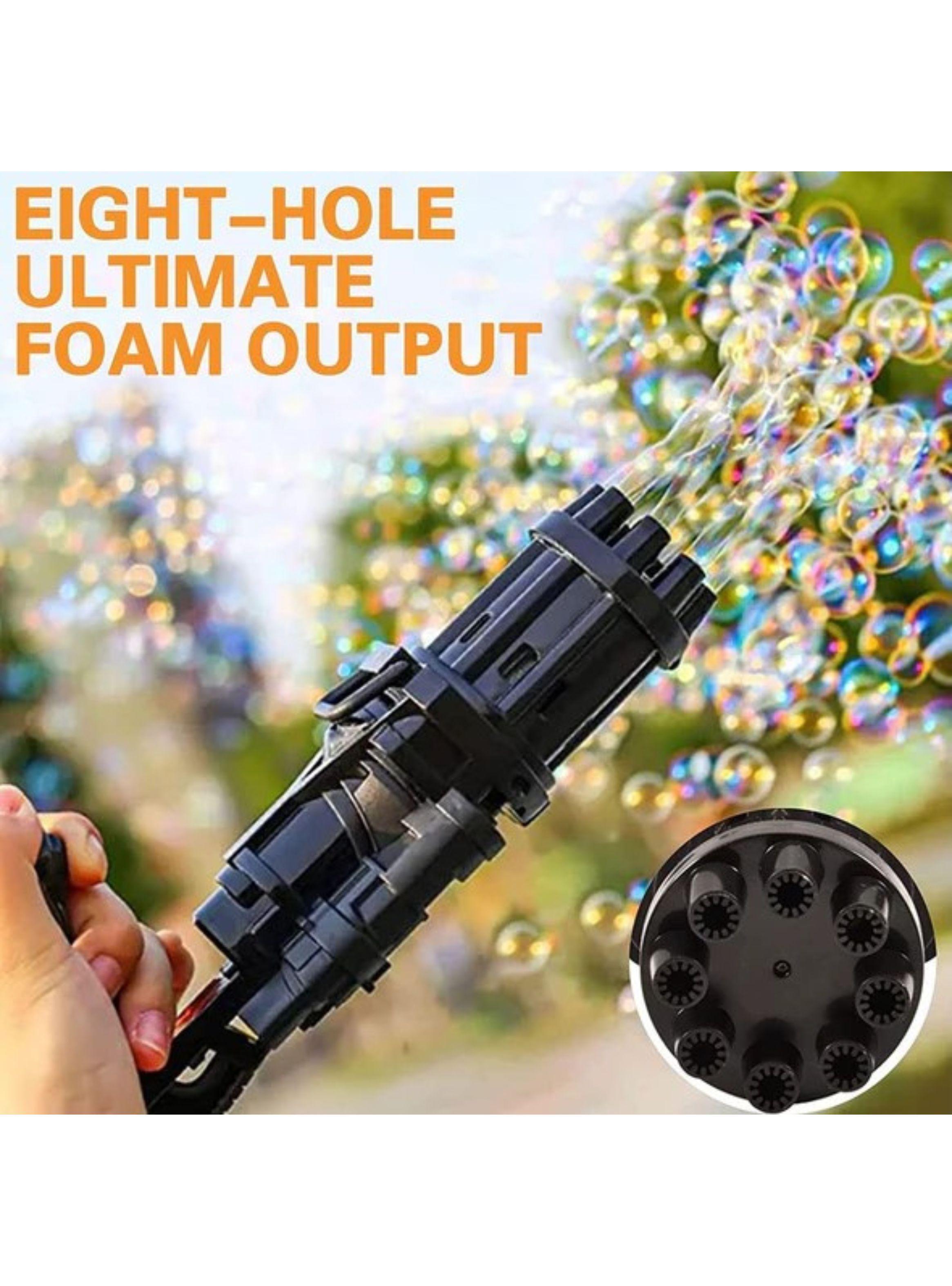 PISTOLA DE BURBUJAS ELECTRICA MINI GATLING 20CM BL-2