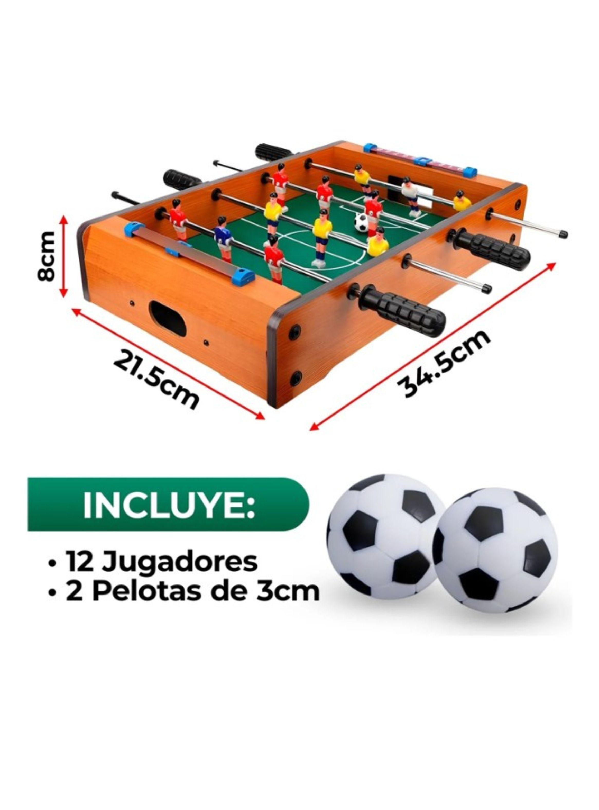 MINI FUTBOLIN DE MESA TACA TACA DE MESA PORTATIL-3