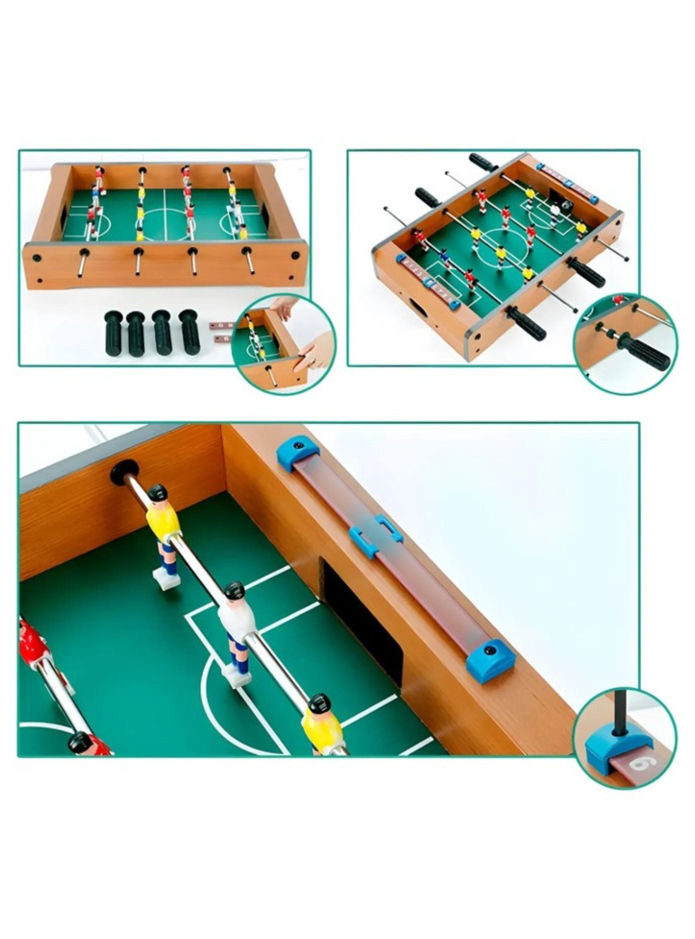 MINI FUTBOLIN DE MESA TACA TACA DE MESA PORTATIL-5