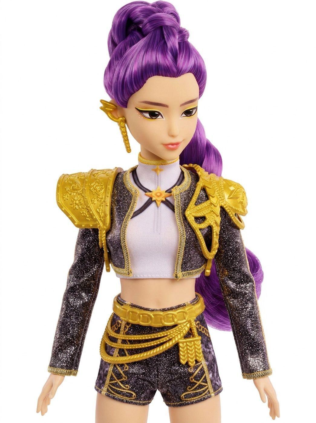 Muñeca Rumi Kpop 100 % Original Mattel Demon Hunters Canta-2