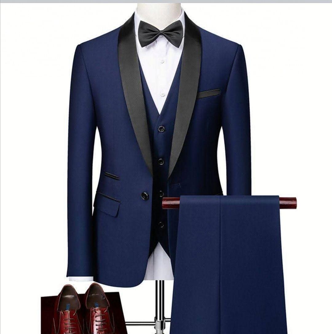 Traje 4 Piezas Elegante para Hombre-1