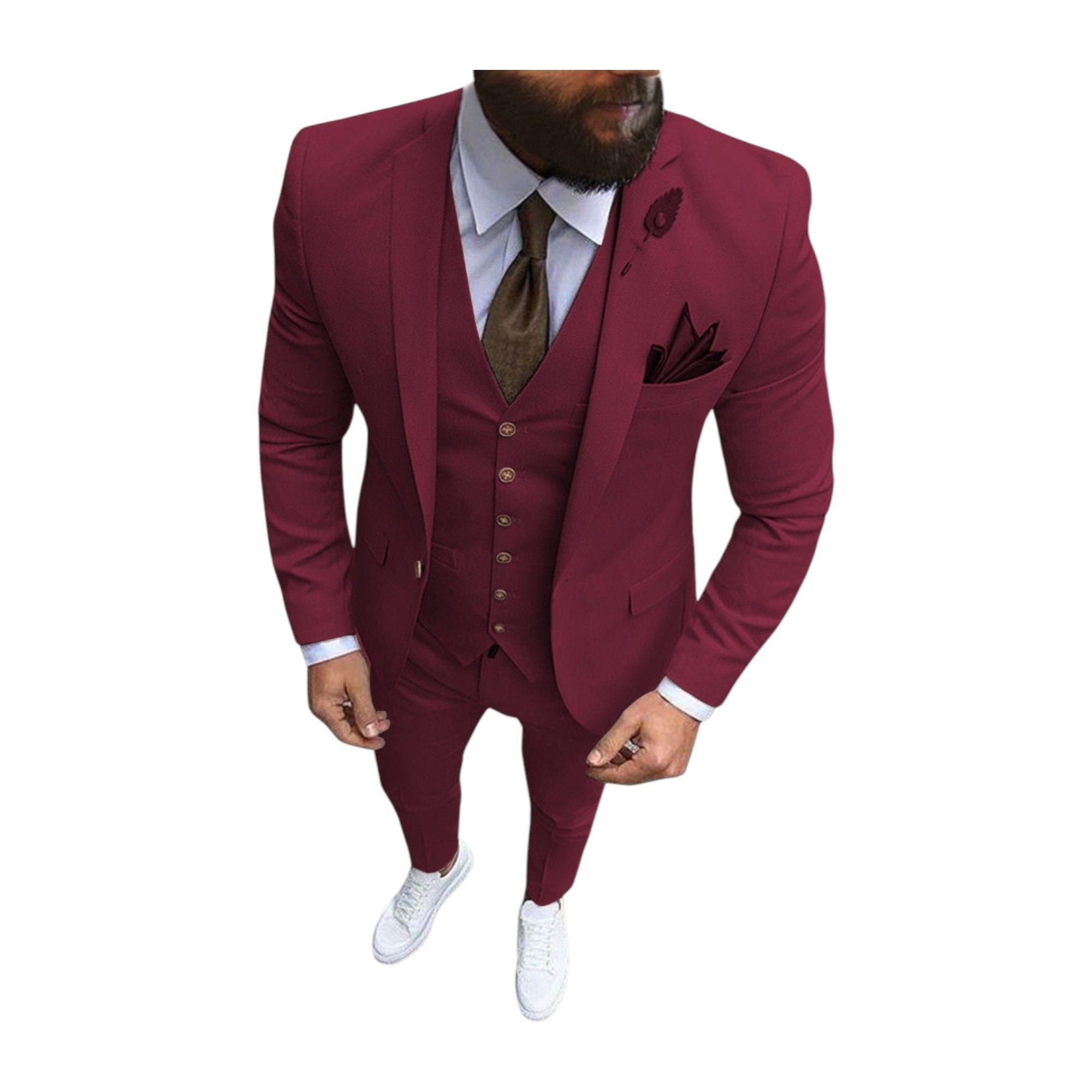 Traje para Hombre 3 Piezas Fino-1