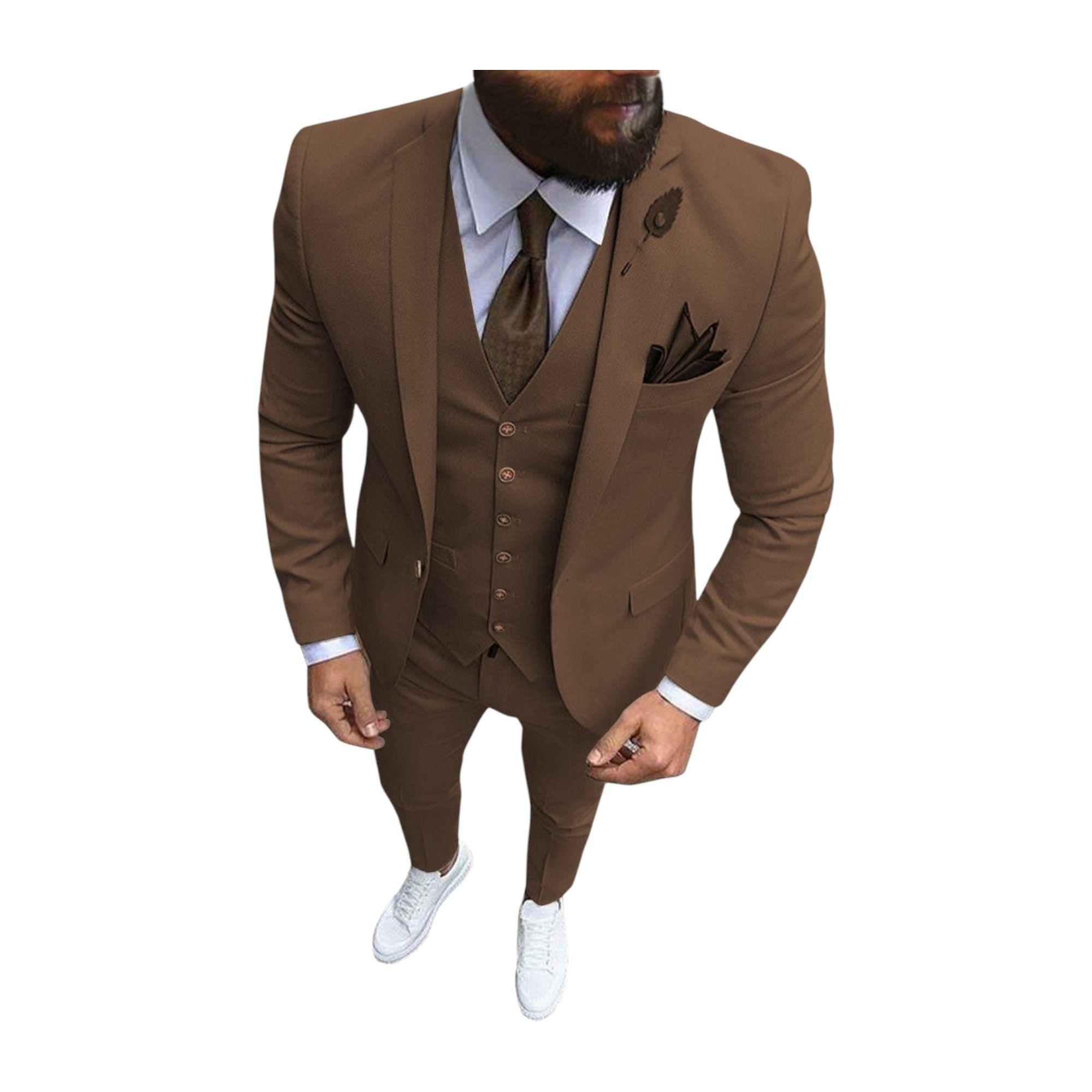 Traje para Hombre 3 Piezas Elegante-0
