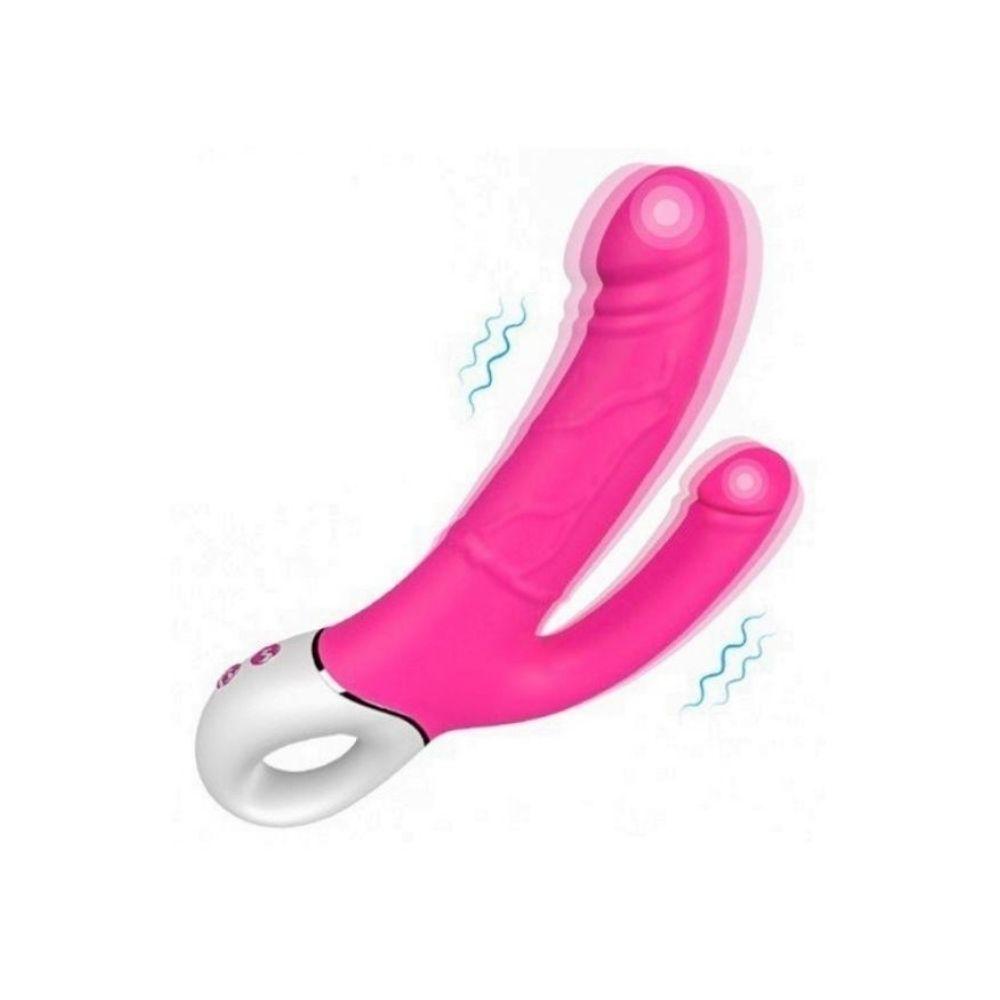 VIBRADOR DOBLE PENETRACION VAGINAL Y ANAL JAKIRO-1