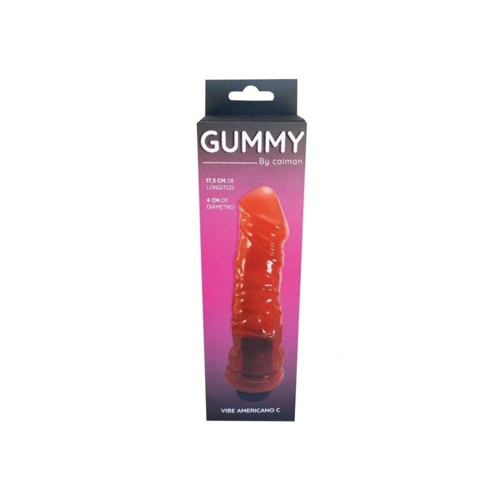 VIBRADOR AMERICANO GUMMY BY CAIMAN-1