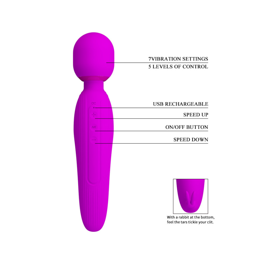VIBRADOR RECARGABLE USB CURTIS -0