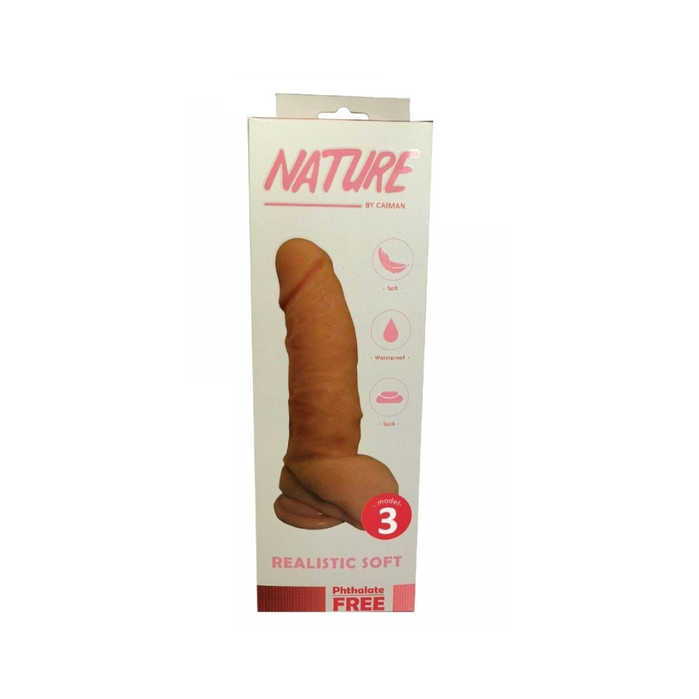 DILDO REALISTIC SOFT NATURE 17 CM-1