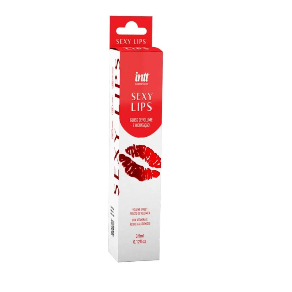 Labial Sexy Lips Brillo Volumen e Hidratación Aroma Fresa-0