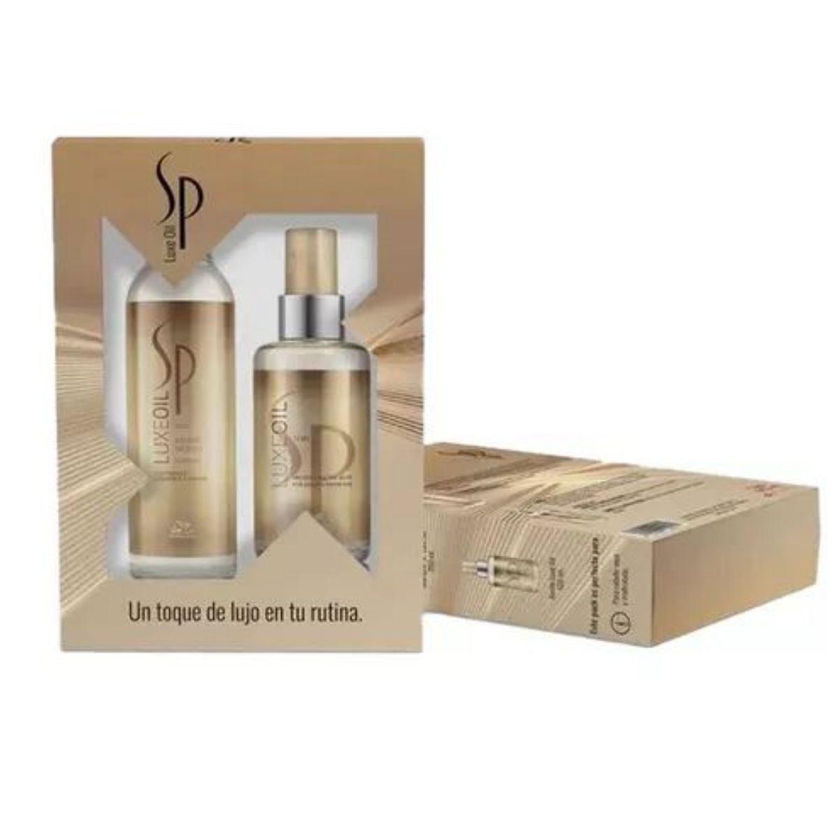 Set Luxeoil Shampoo Y Aceite Hidratante Wella-0