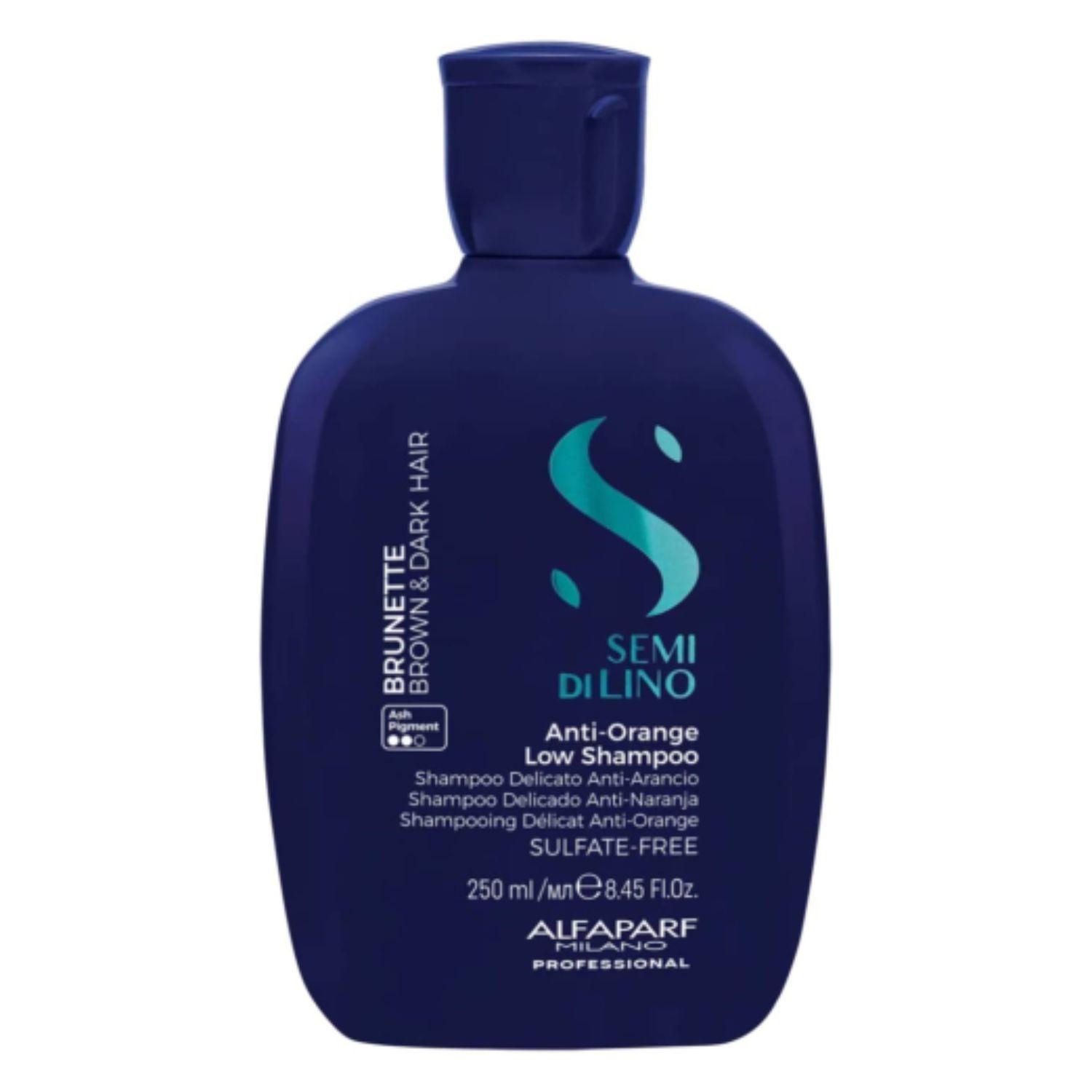 Shampoo Alfaparf Semi Di Lino Brunette Anti-orange 250ml.-0