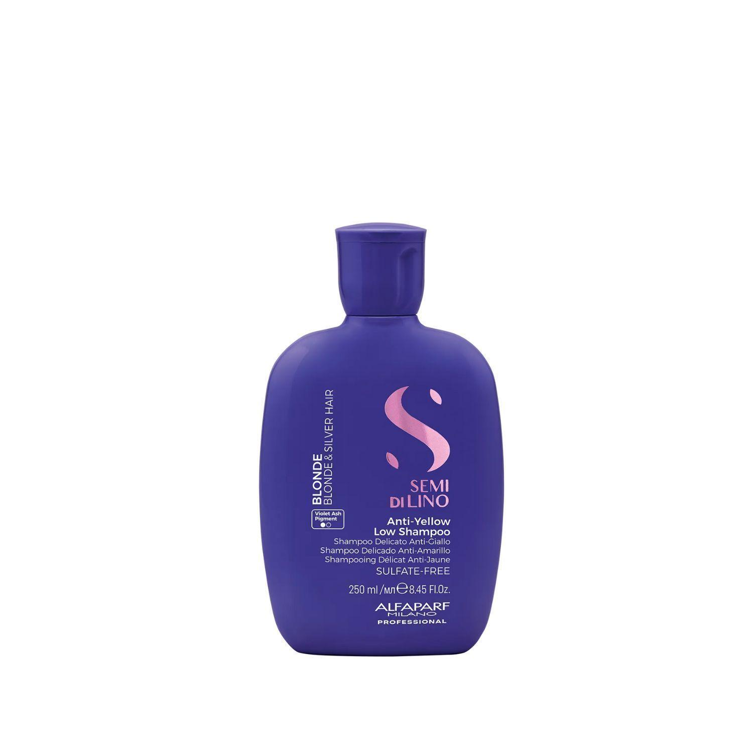 Shampoo Alfaparf Semi Di Lino Blonde Anti-yellow  250ml-0
