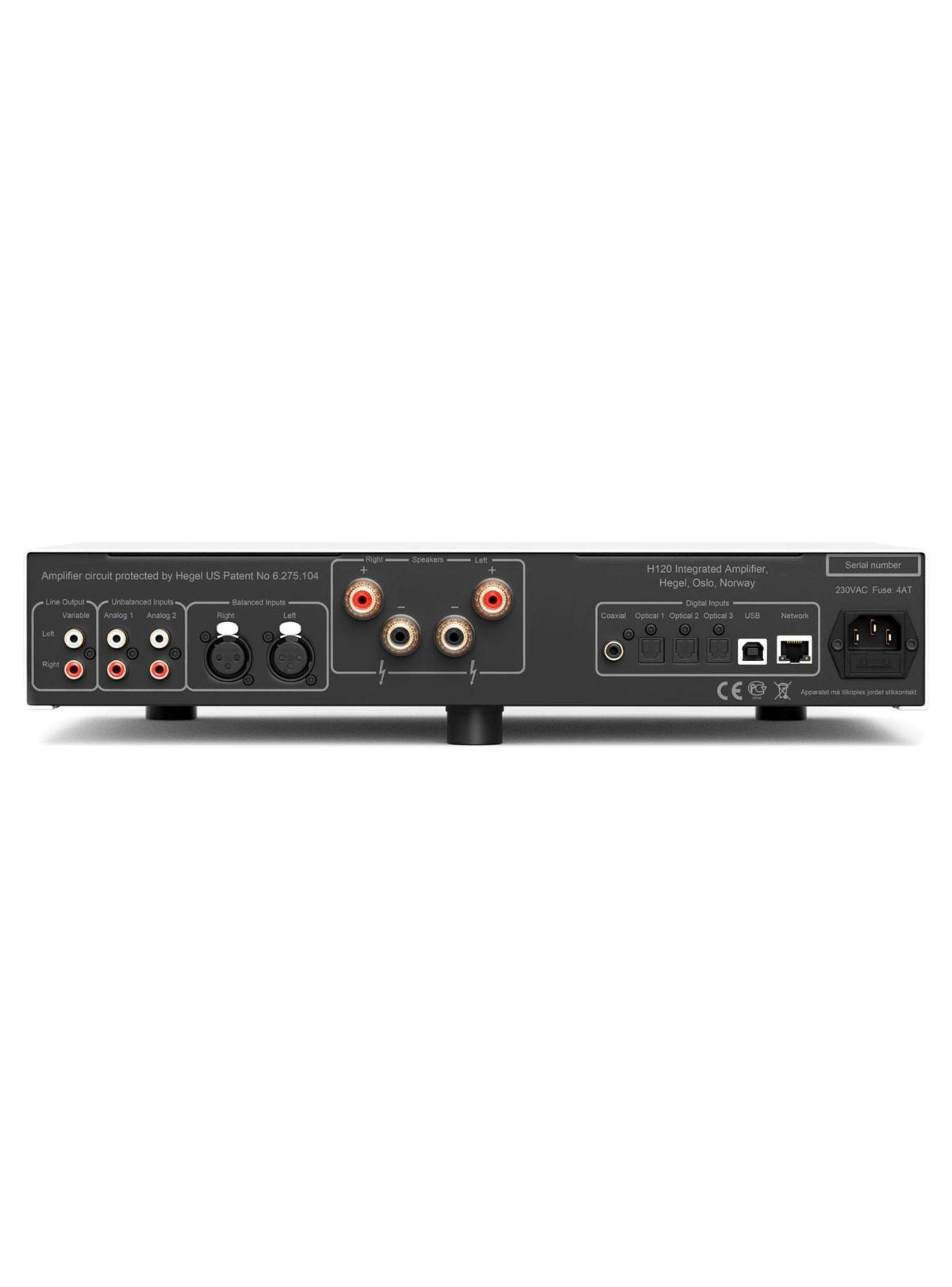 AMPLIFICADOR INTEGRADO HIFI H120 HEGEL-2