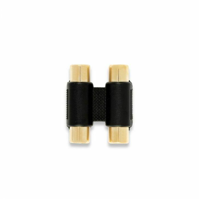 Adaptador QED Connect RCA-RCA HEMBRA (F-F)-2
