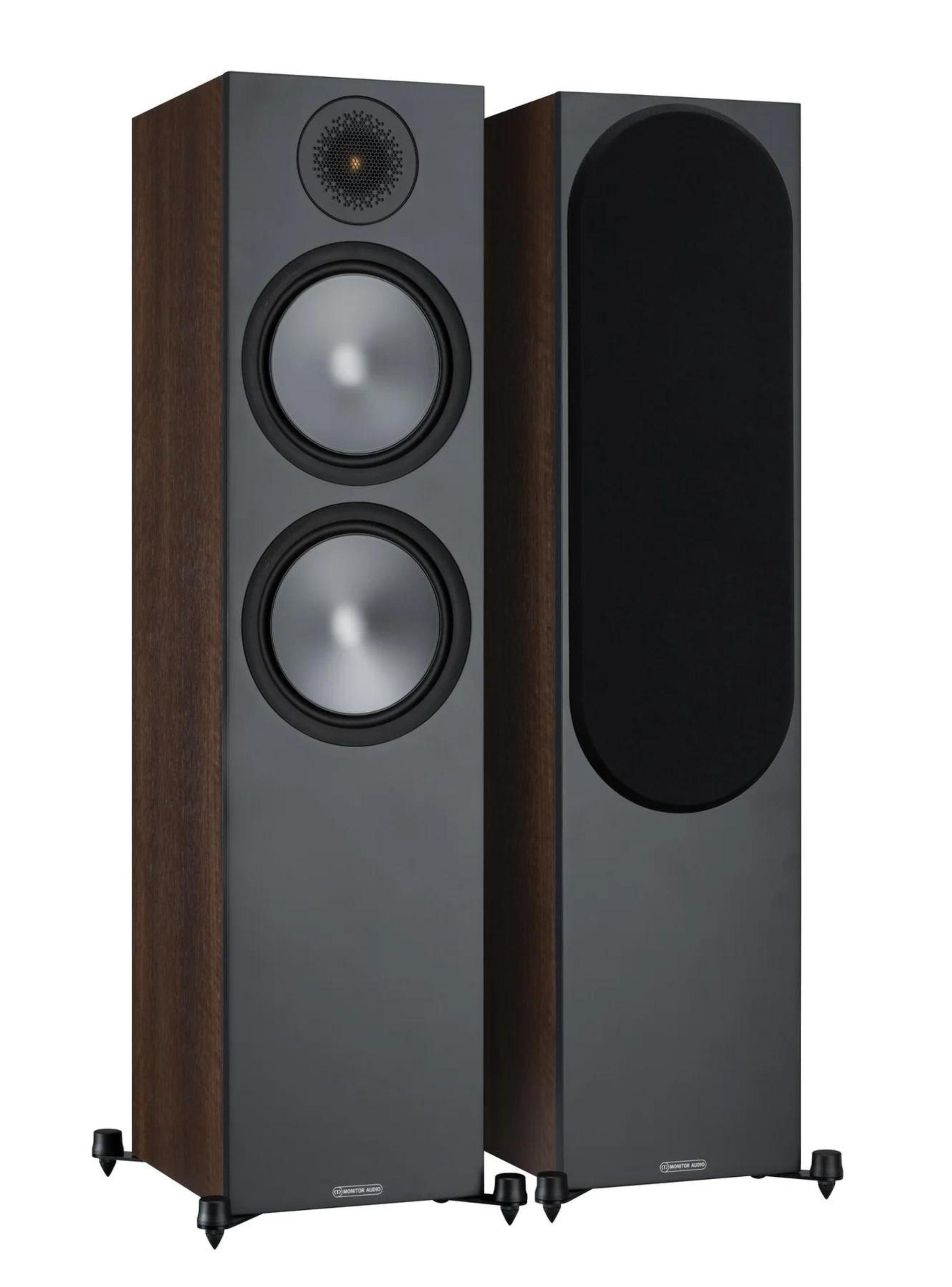 Parlantes Columnas Bronze 500 Nogal Monitor Audio-0