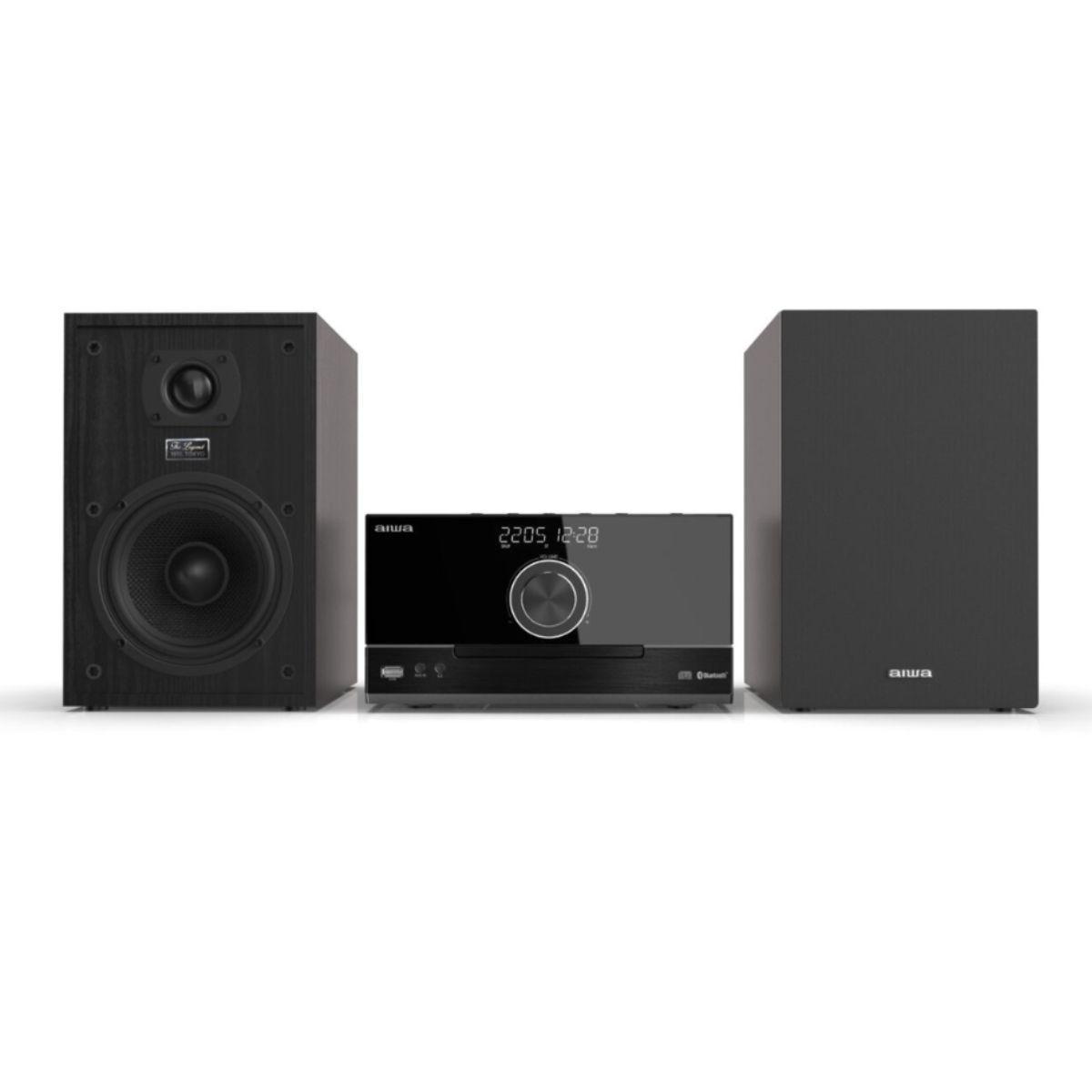 Microcomponente Aiwa CD-Player Bluetooth Radio FM USB MSBTU-600-2