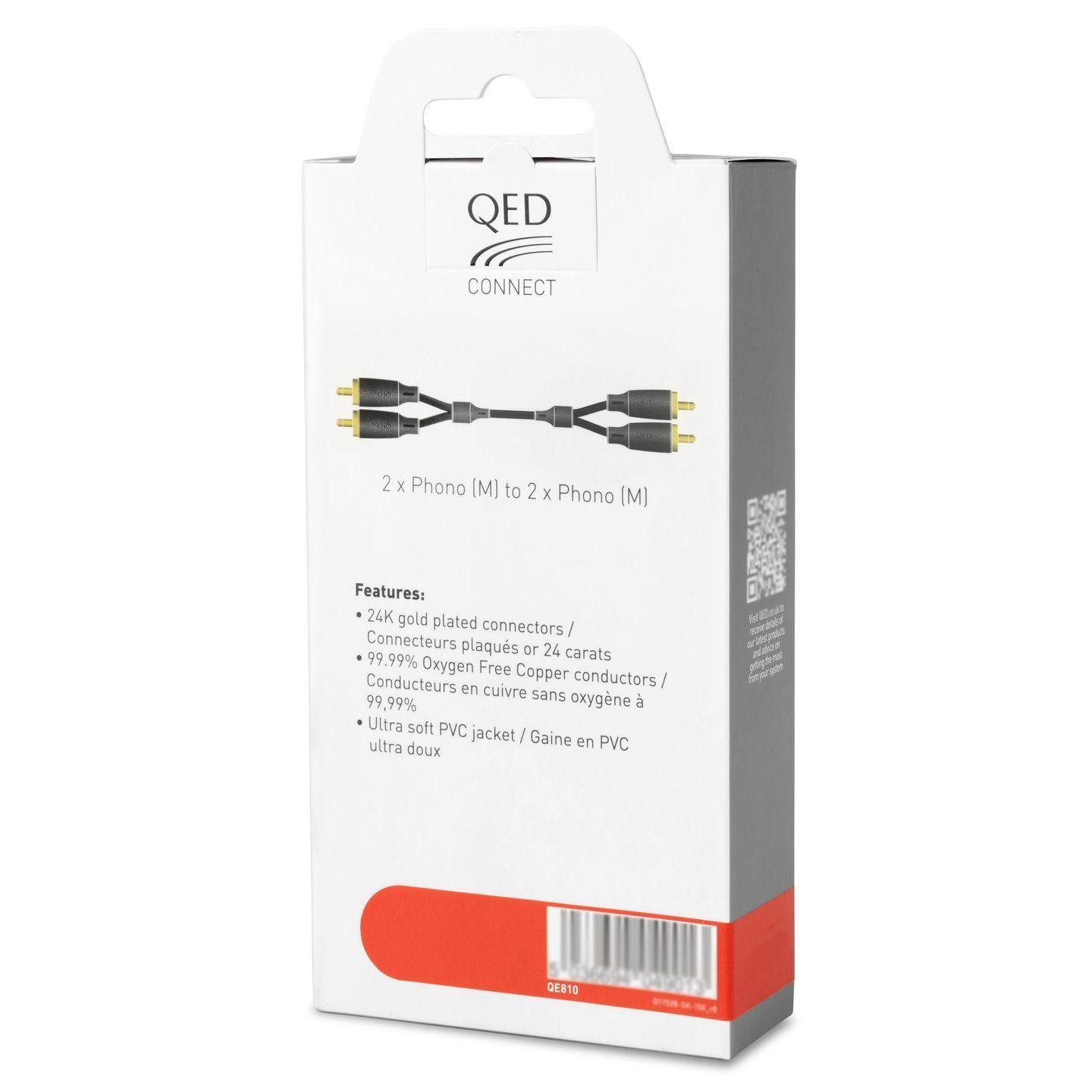CABLE RCA-RCA 1.5M CONNECT QED-1