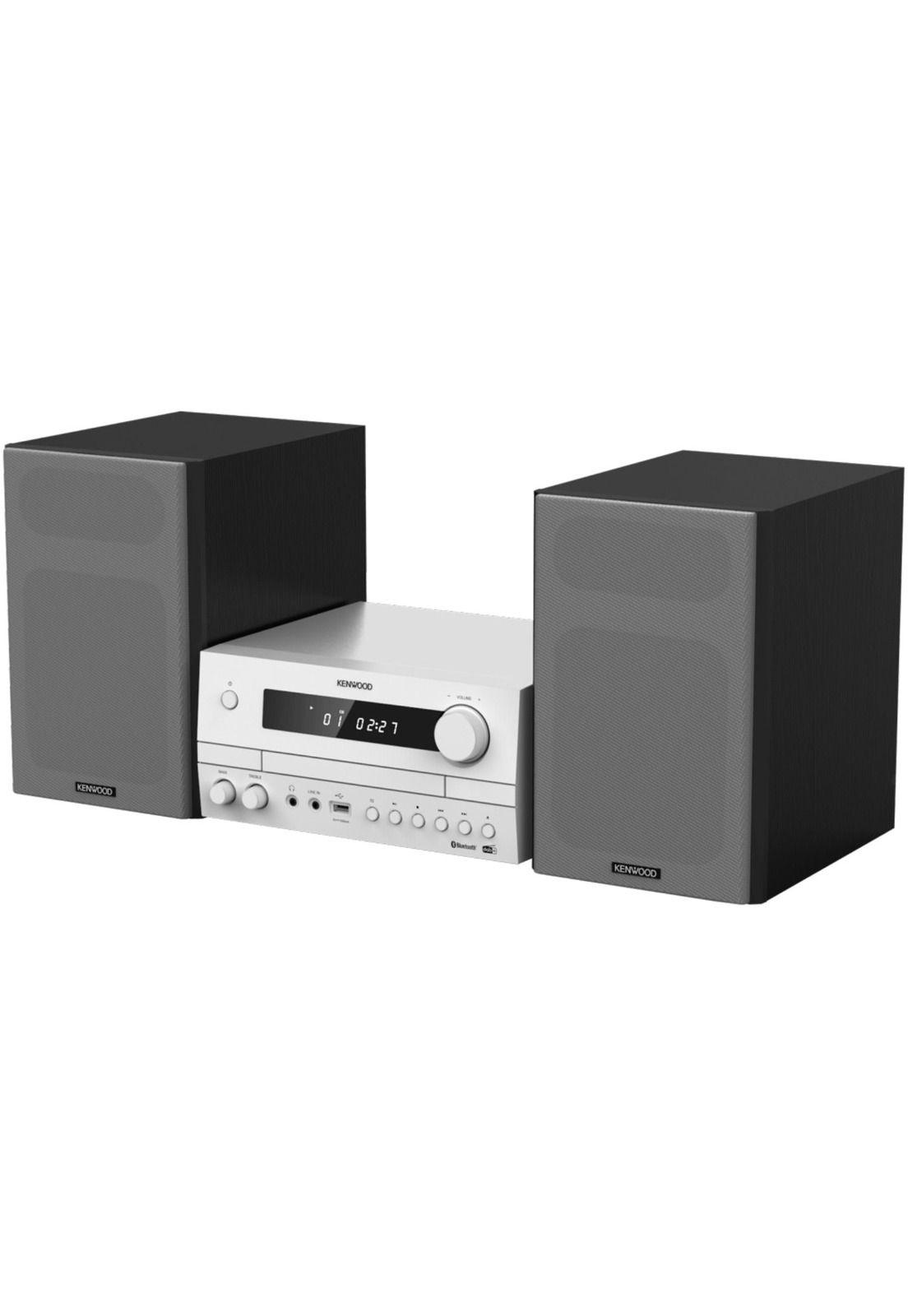 Microcomponente Kenwood M-822DAB-W CD-Player, USB, Bluetooth, Radio FM-1