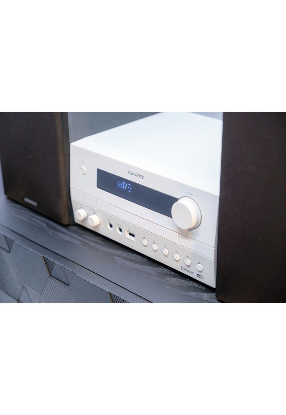 Microcomponente Kenwood M-822DAB-W CD-Player, USB, Bluetooth, Radio FM-2