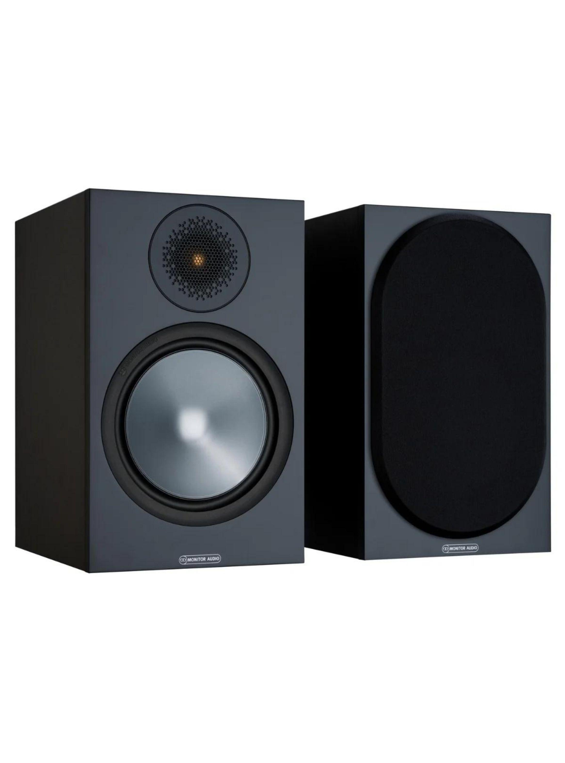 Parlantes HiFi Bookshelf Bronze 100 Nogal Monitor Audio-0