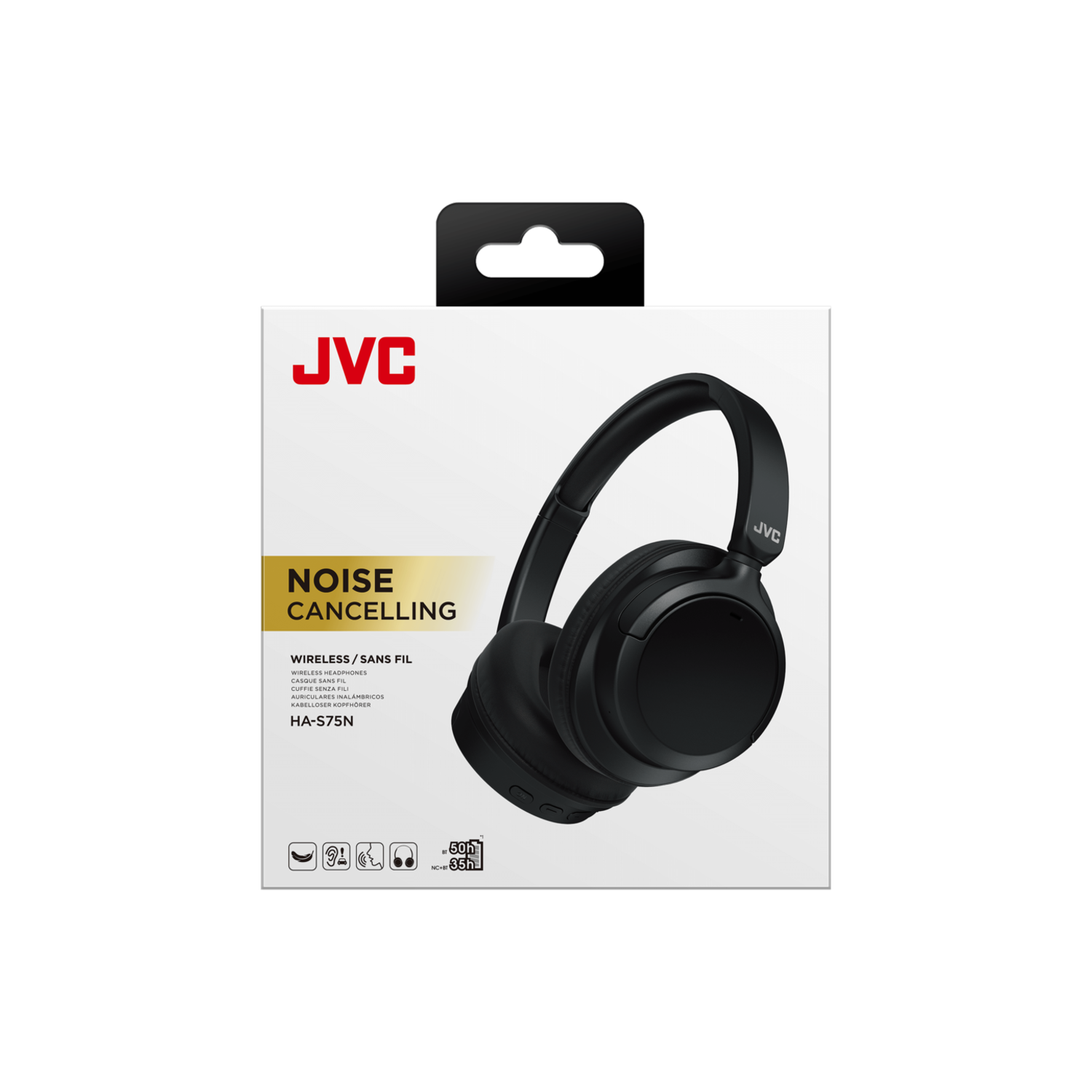 Audifonos bluetooth HA S75N Con Cancelacion De Ruido-2
