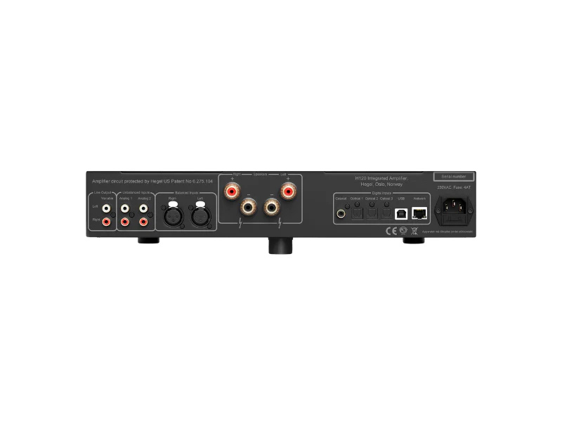 Amplificador Integrado H120 Hegel Receivers-2