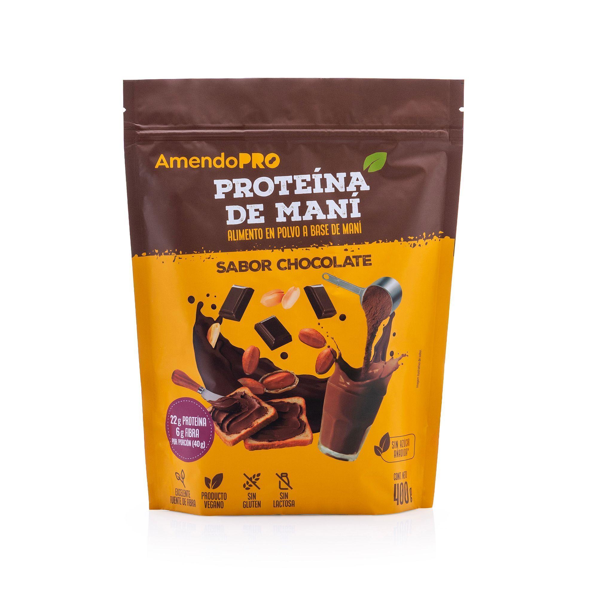 Proteína de maní sabor chocolate 400g-0