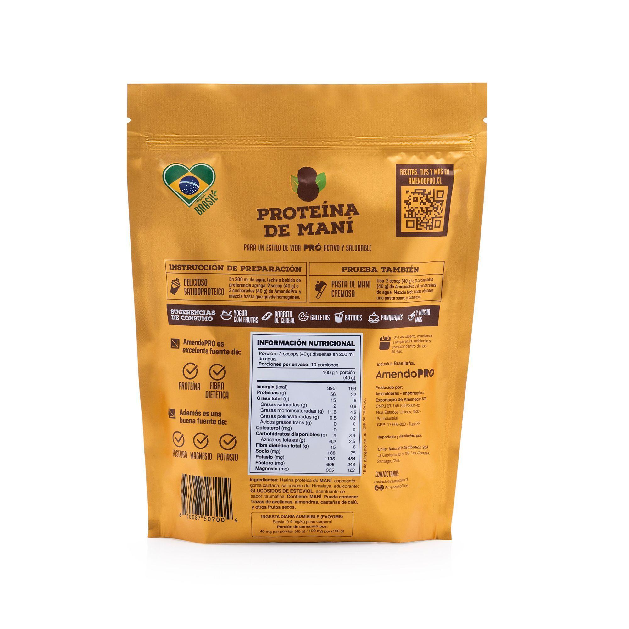 Proteína de Maní Sabor Clásico Maní 400g-1