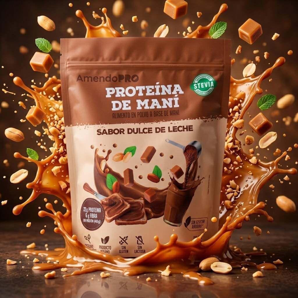 Proteína de Maní sabor Dulce de leche 400g-3