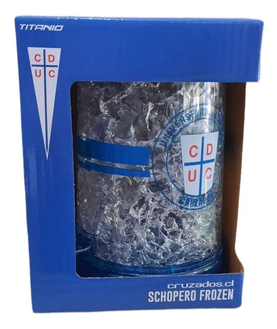 Vaso Schopero Frozen 600ml U Católica - Cerveza-2