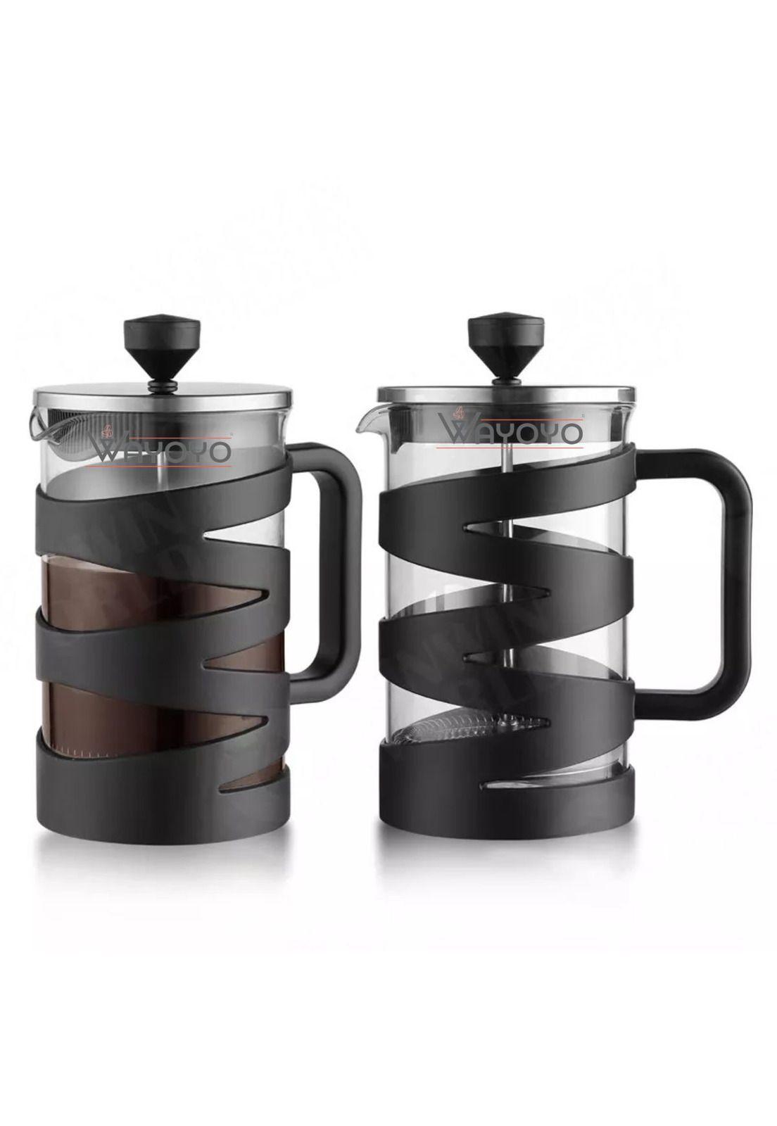 Cafetera Prensa Francesa Émbolo Acero Inoxidable 600ml-5