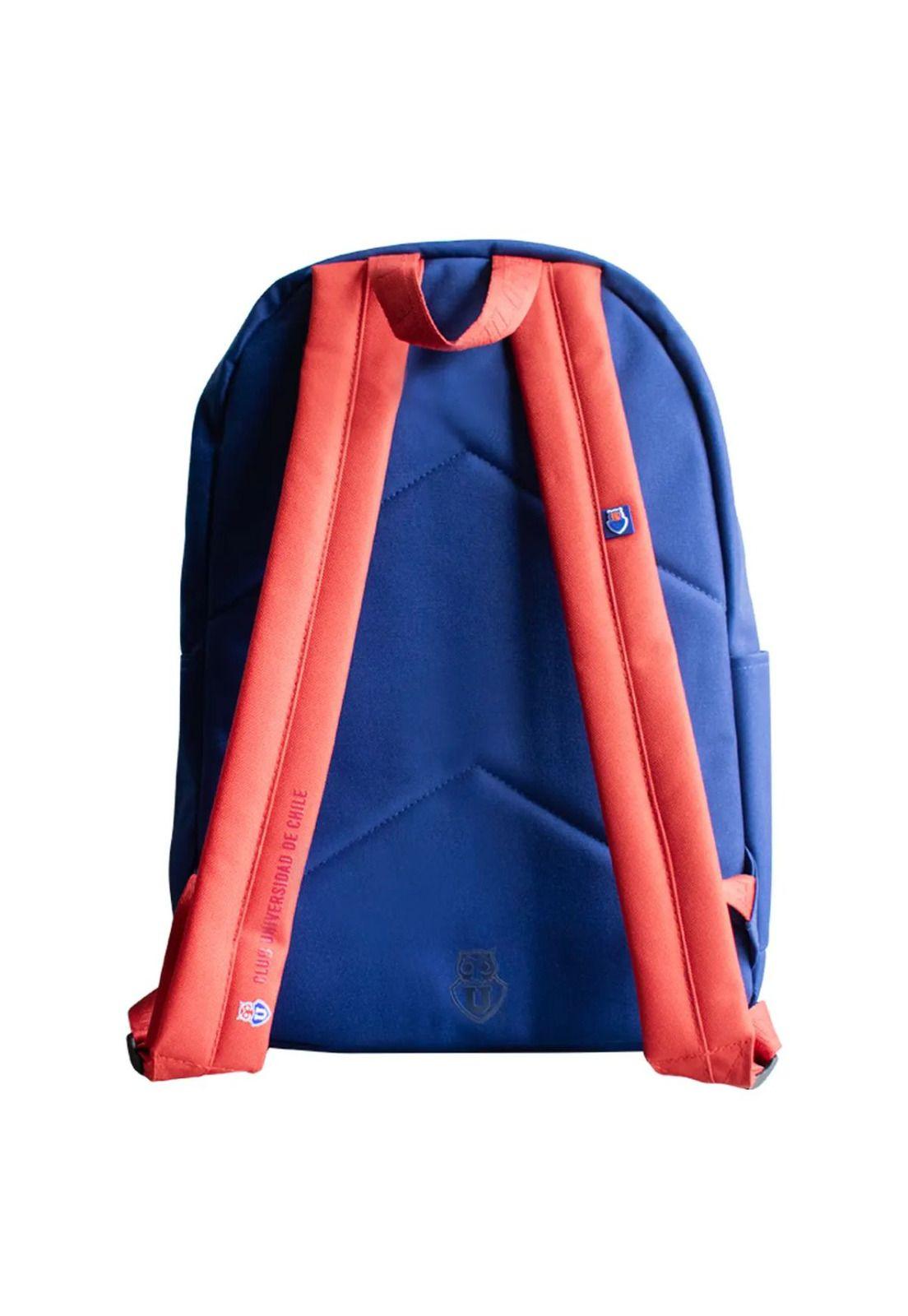 Mochila Escolar U de Chile Moose 16 Litros Azul-2