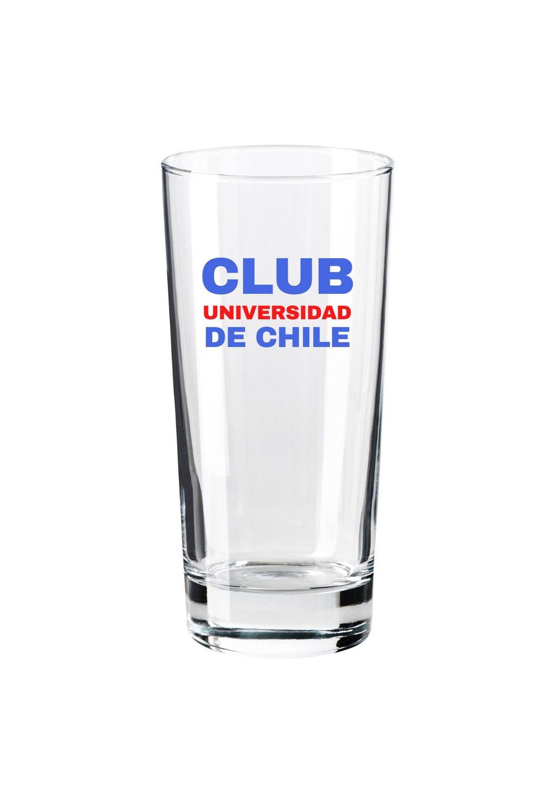 Set 2 Vasos de Vidrio Cerveceros 300ml U de Chile-3