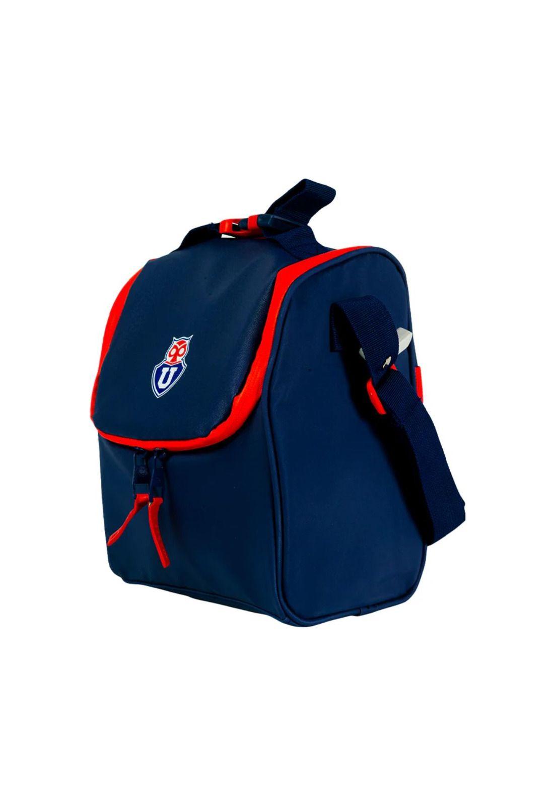 Lonchera Escolar U. De Chile Moose Azul y Rojo-1