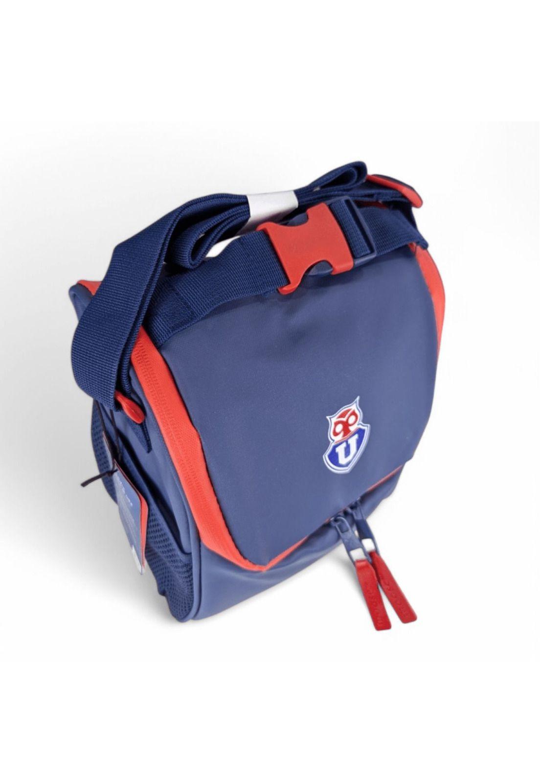 Lonchera Escolar U. De Chile Moose Azul y Rojo-2