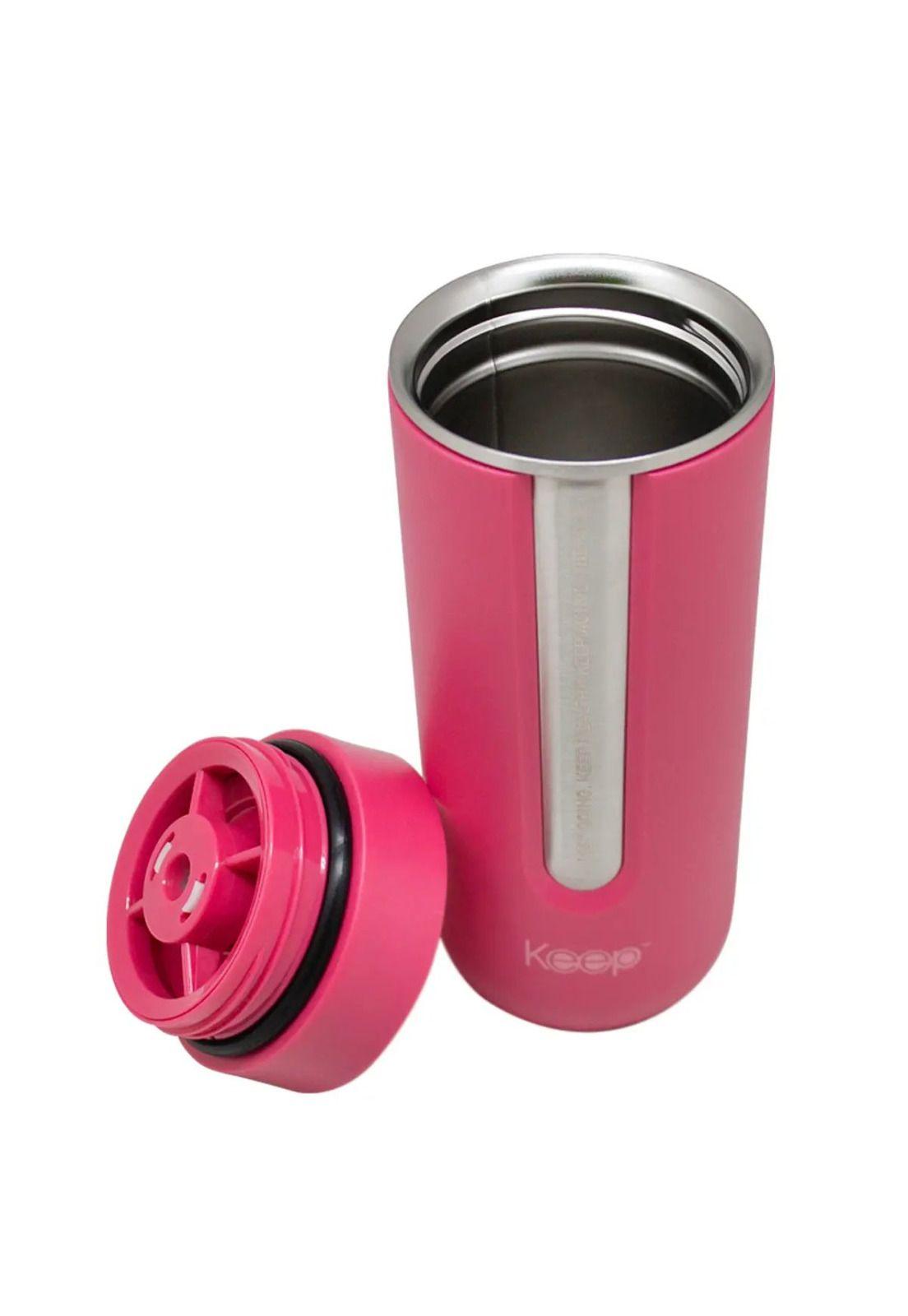 Vaso Mug Térmico Prime Acero Inoxidable 540ml Rosado-2