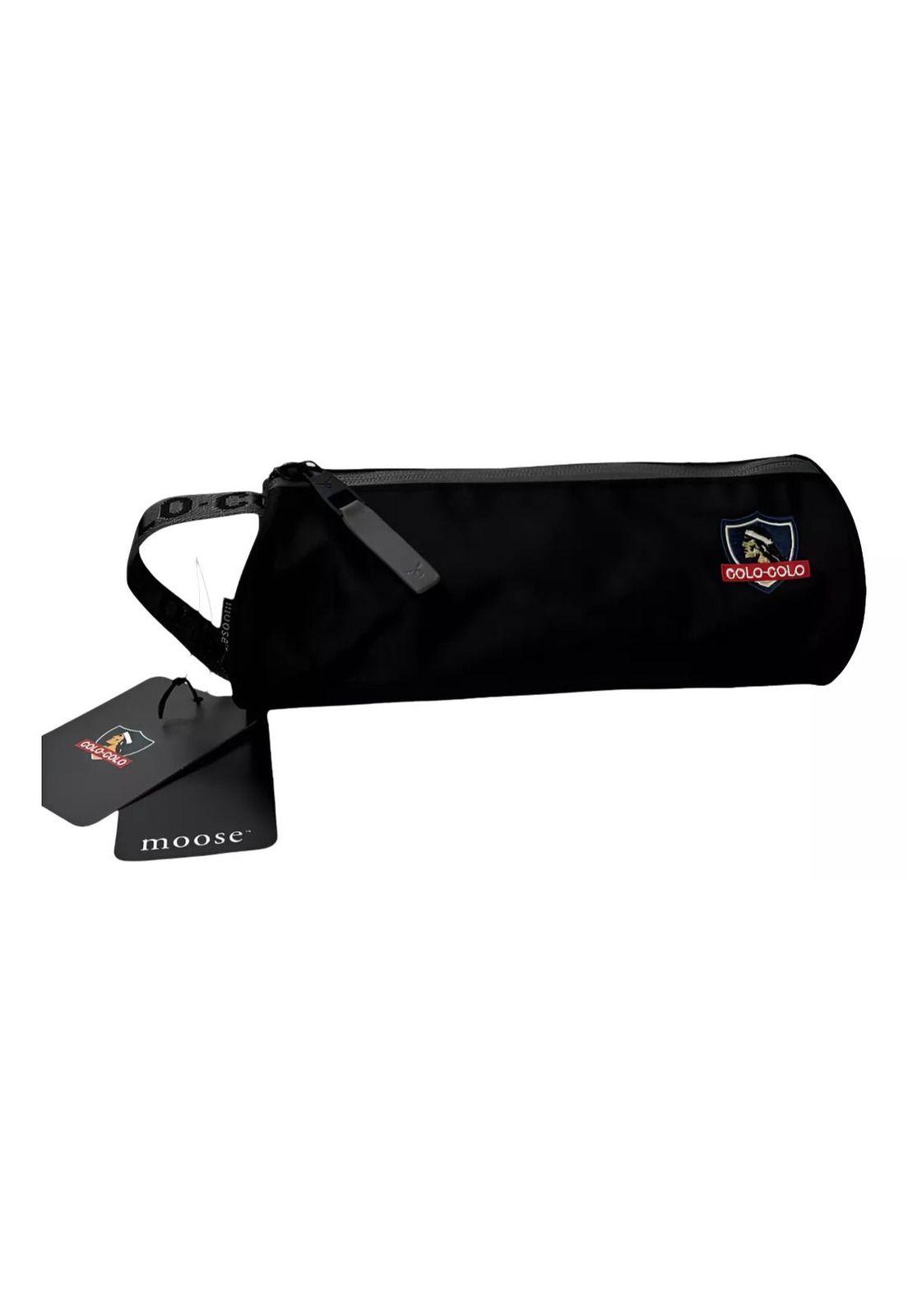 Estuche Escolar Colo Colo Moose Negro y Gris-3