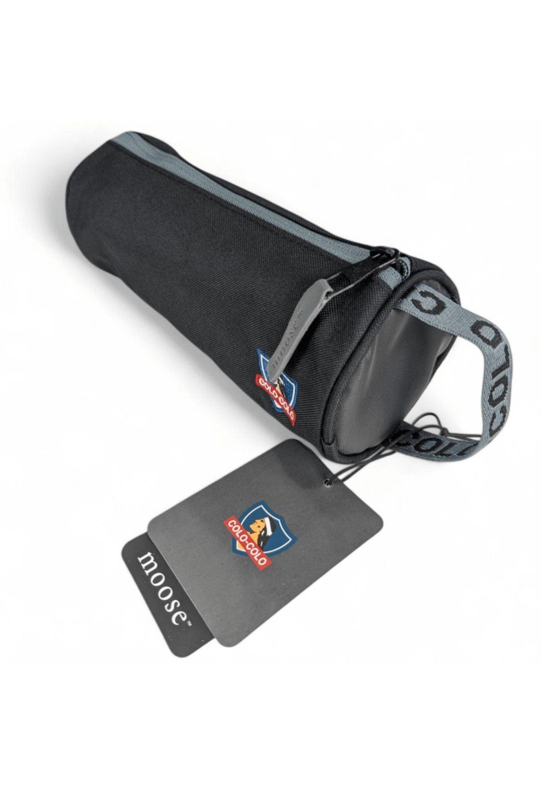 Estuche Escolar Colo Colo Moose Negro y Gris-4