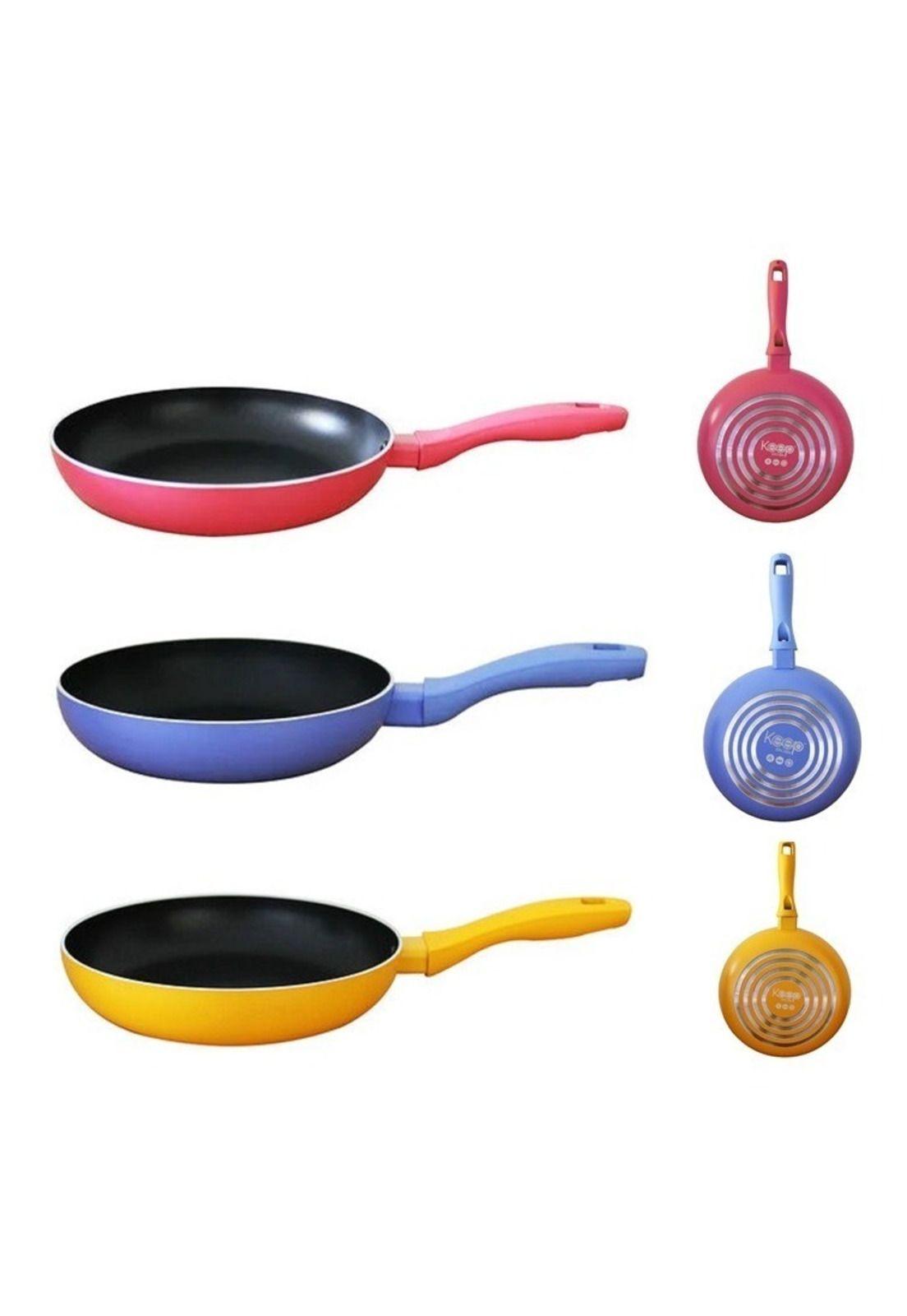 Wok Sartén Titanium Pro 28 Cm Antiadherente Reforzado - Keep-3