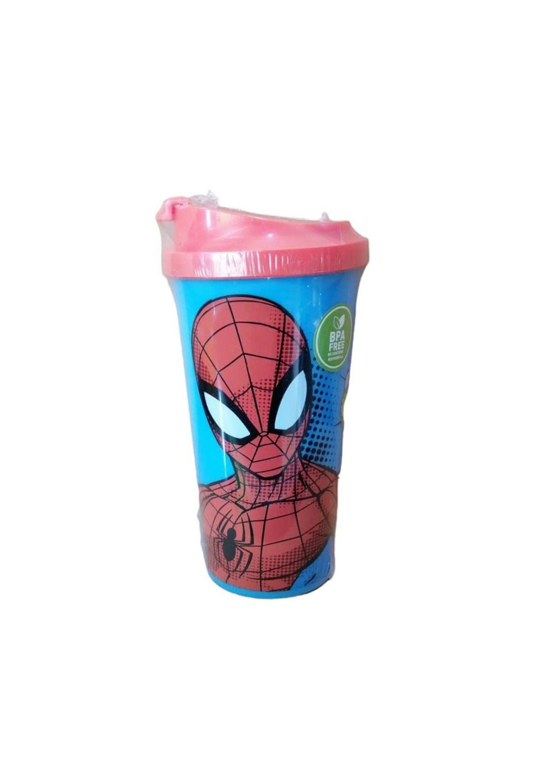 Vaso Mug Venti Con Tapa 480ml Spiderman-2
