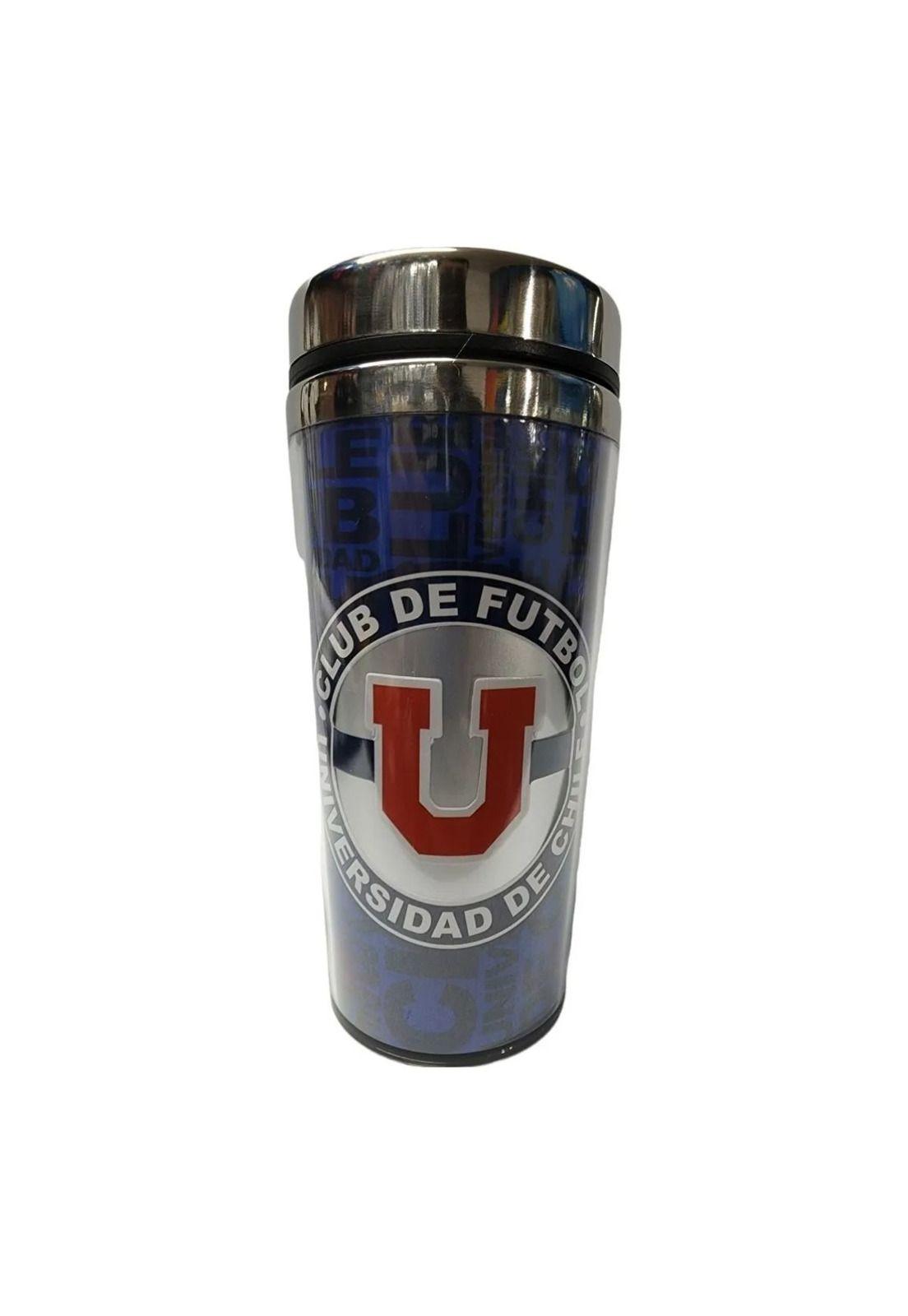 Vaso Mug Térmico Antiderrame U de Chile 450ml-1