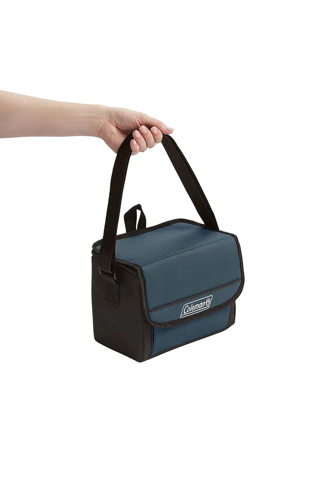 Soft Cooler Coleman Plegable 9 Latas 17x22cm Azul Pizarra Contigo